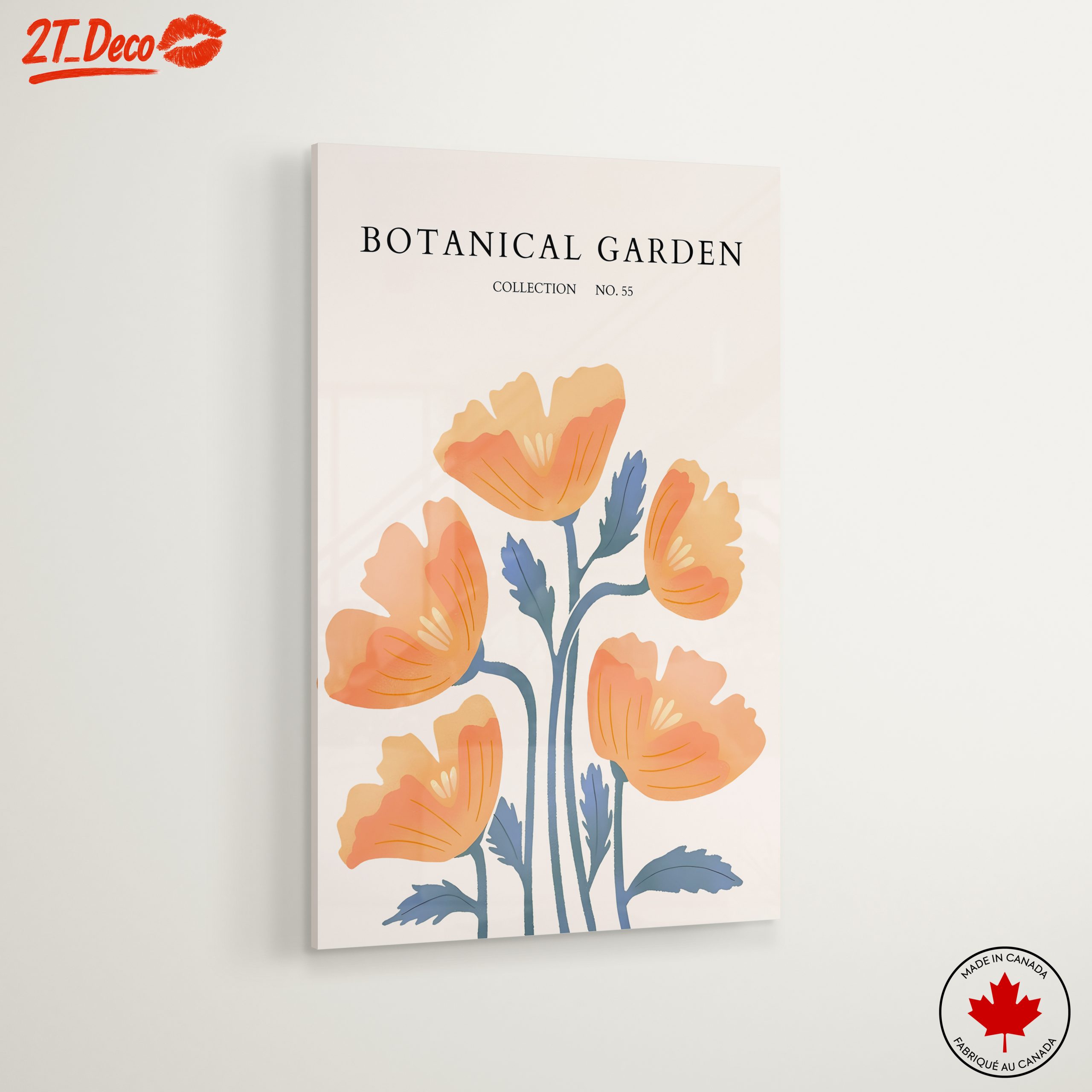 Stylish Botanical Wall Art Featuring Soft Flowers - Image 6