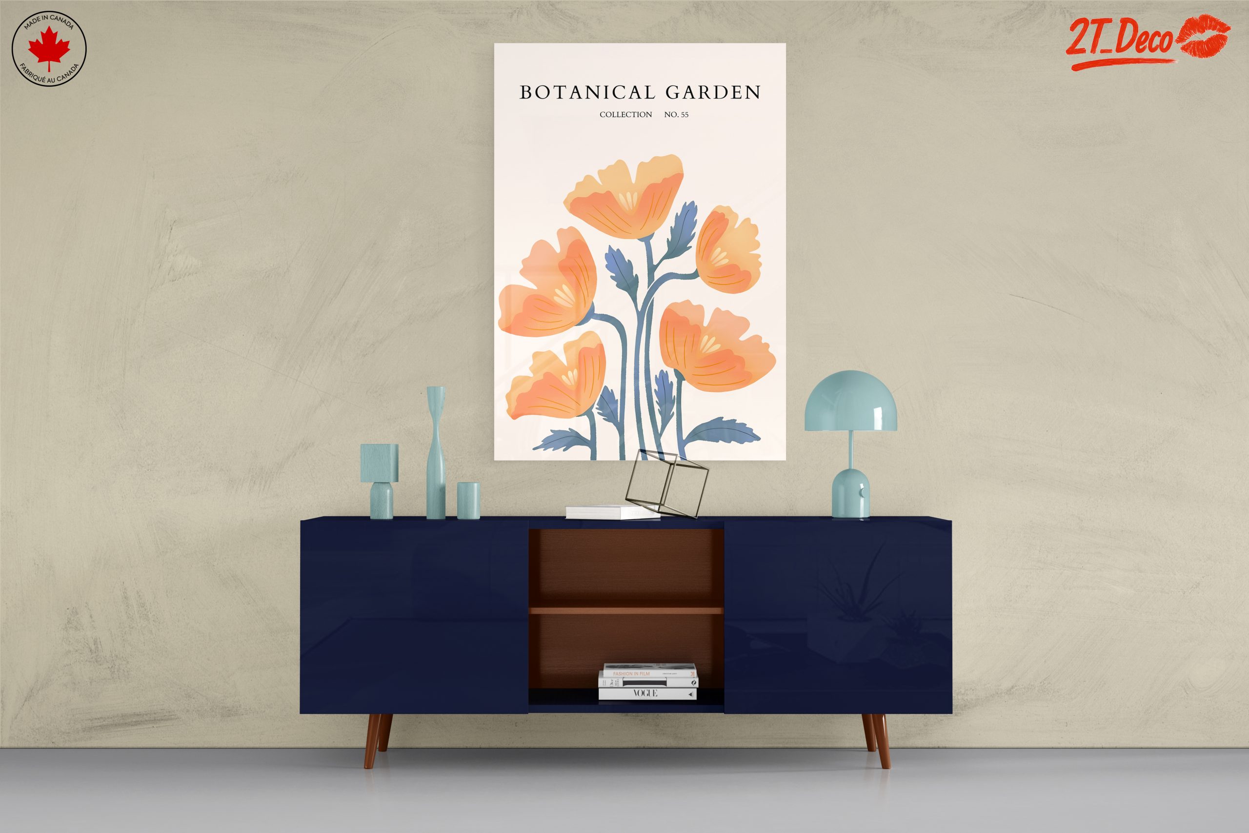 Stylish Botanical Wall Art Featuring Soft Flowers - Image 8