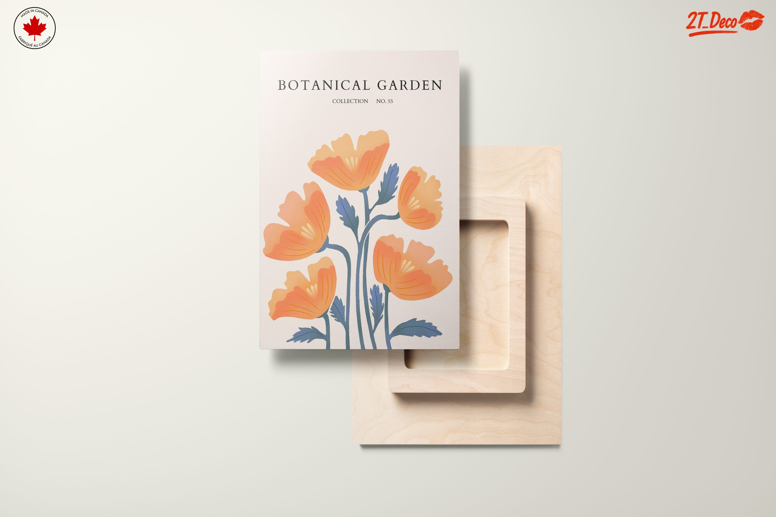 Stylish Botanical Wall Art Featuring Soft Flowers - Image 11