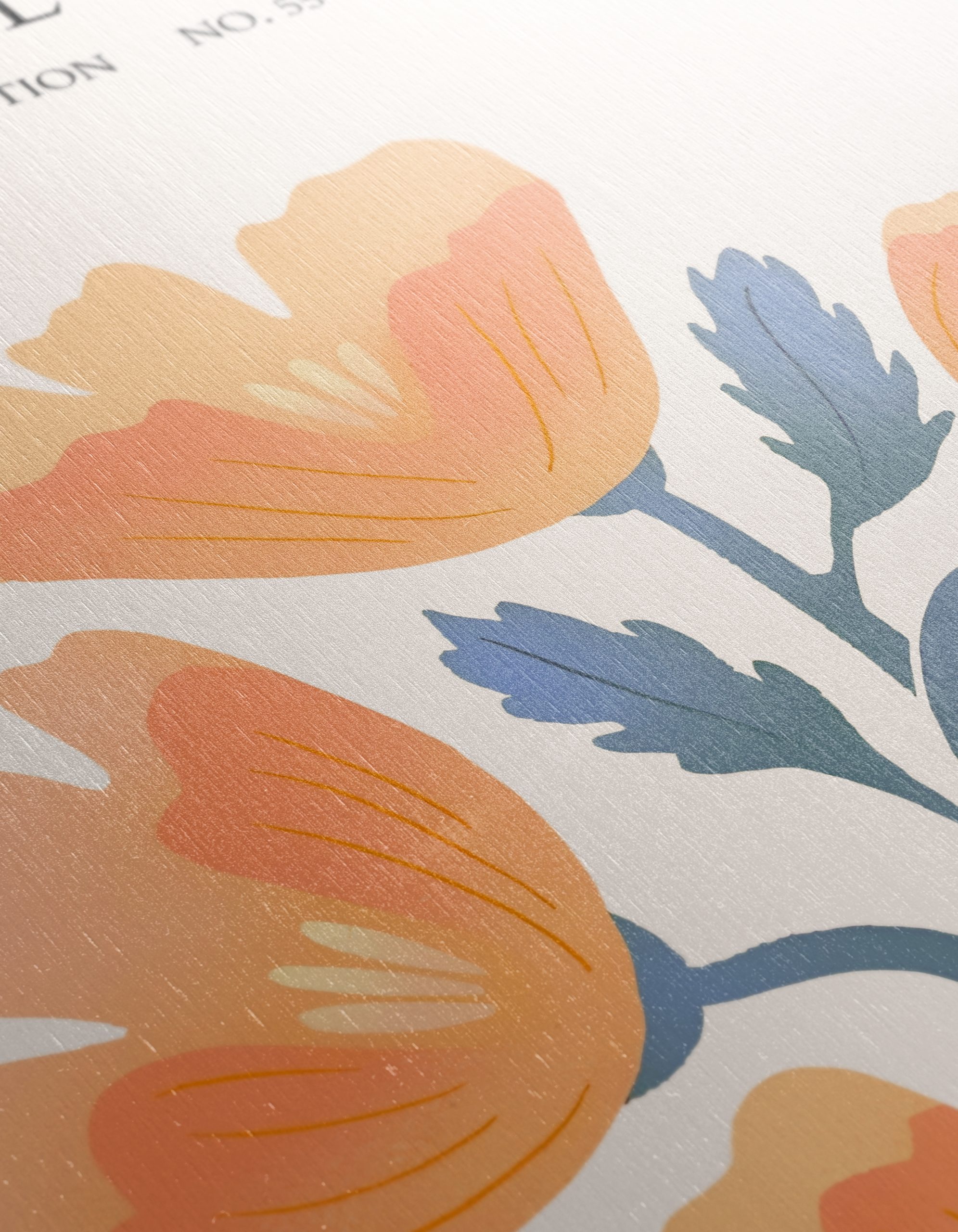 Stylish Botanical Wall Art Featuring Soft Flowers - Image 12