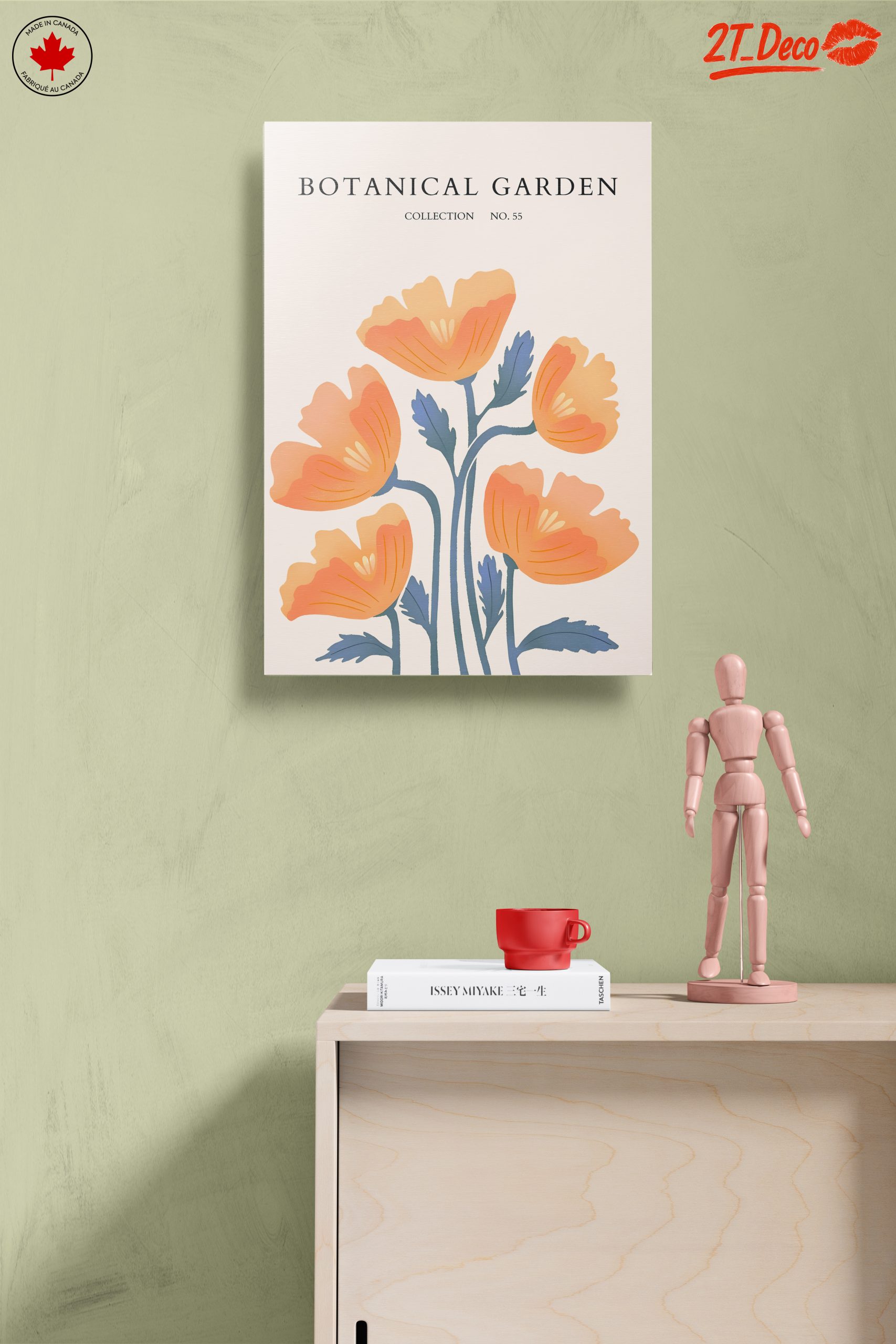 Stylish Botanical Wall Art Featuring Soft Flowers - Image 14