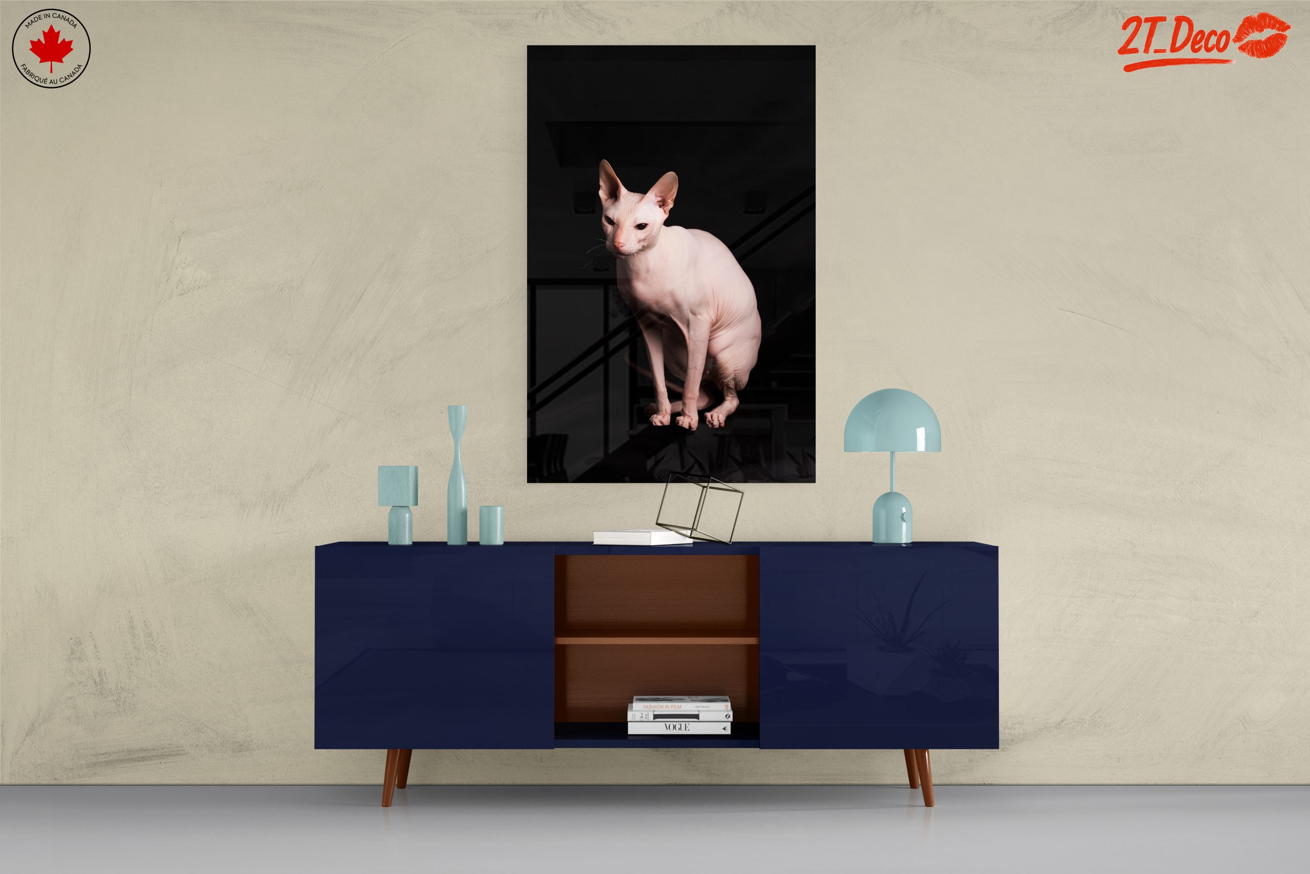 Elegant Sphynx Cat Portrait - Image 8