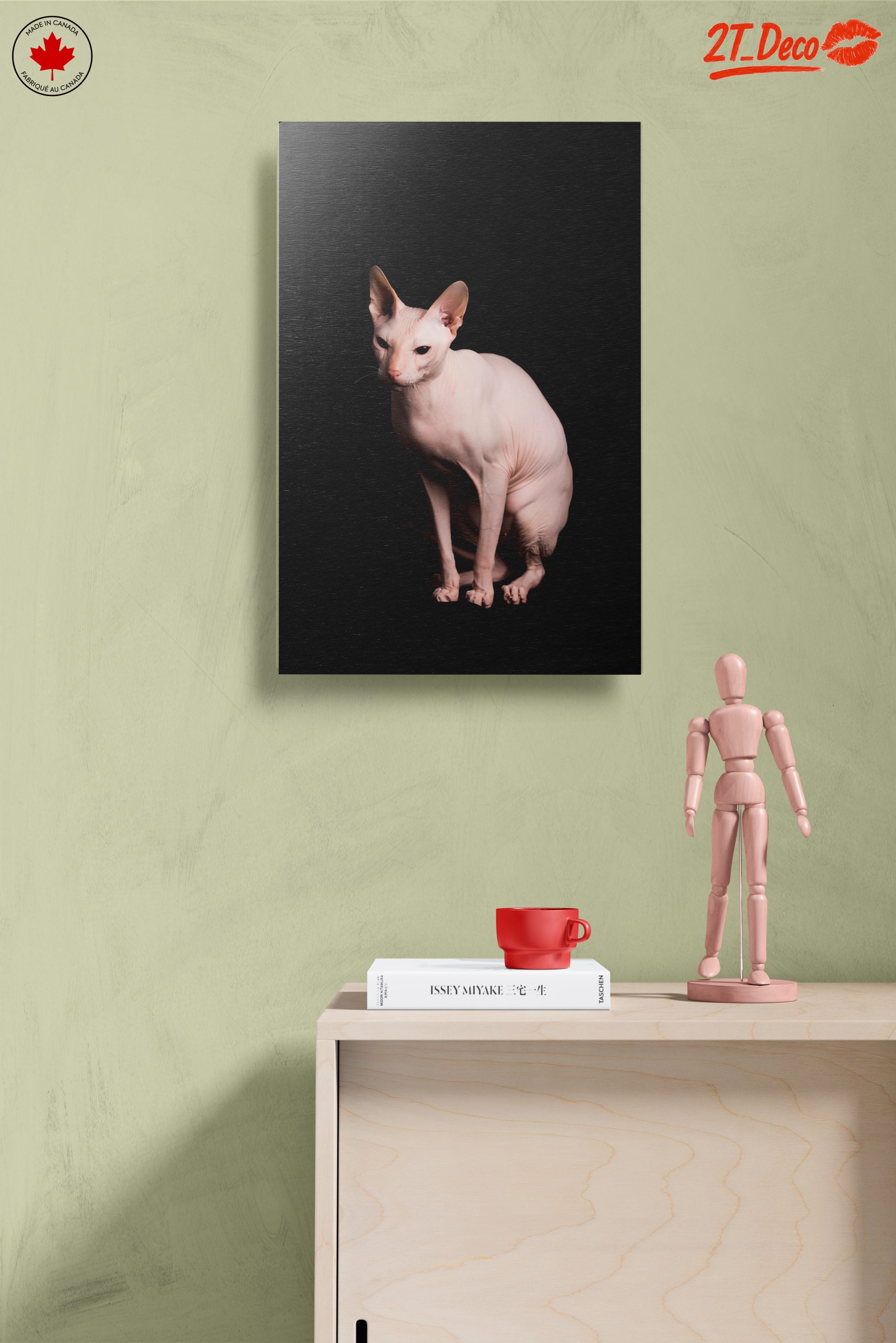 Elegant Sphynx Cat Portrait - Image 14