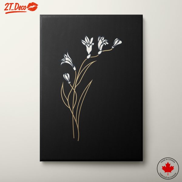 Stylized Floral Minimalist Artwork