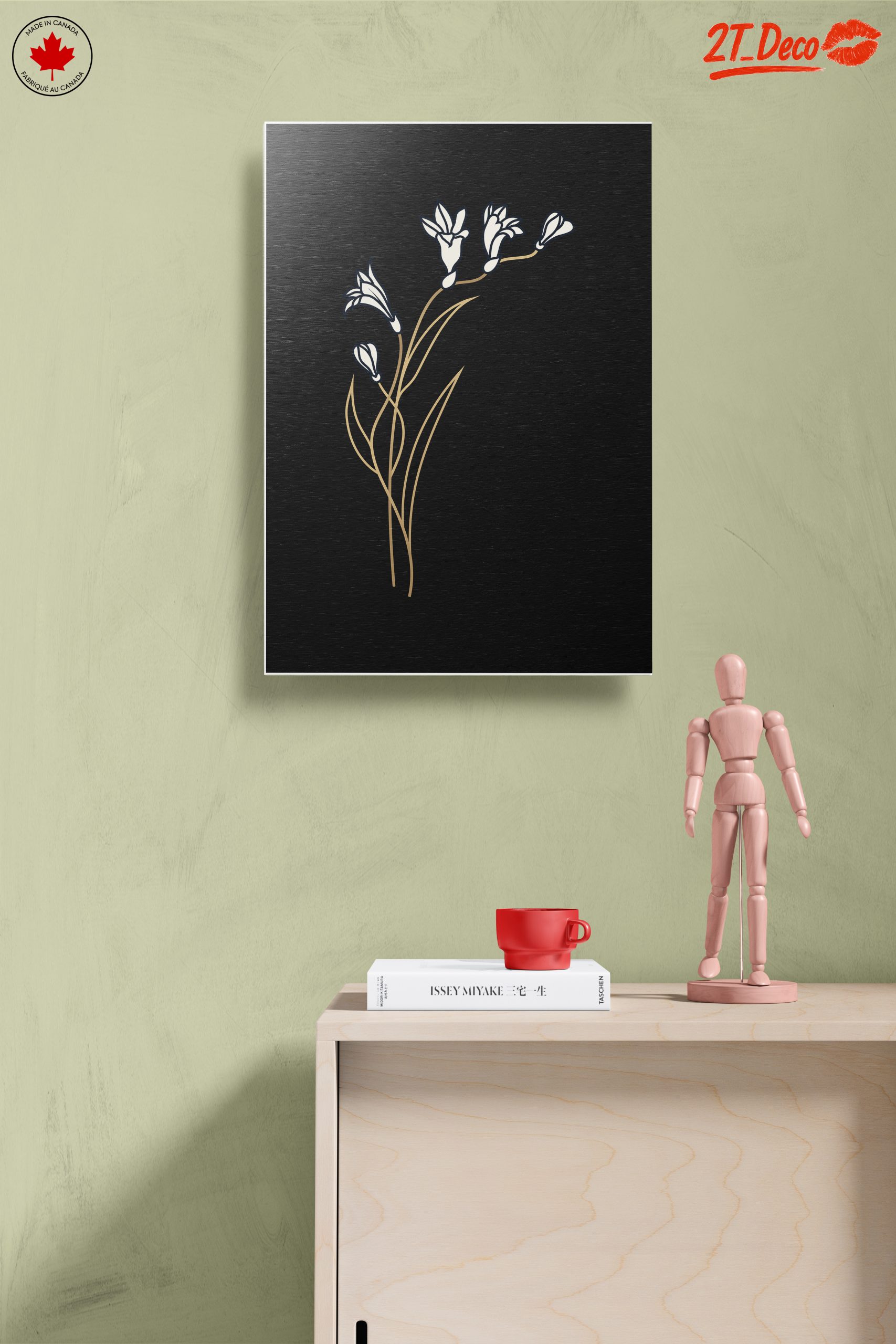 Stylized Floral Minimalist Artwork - Image 14