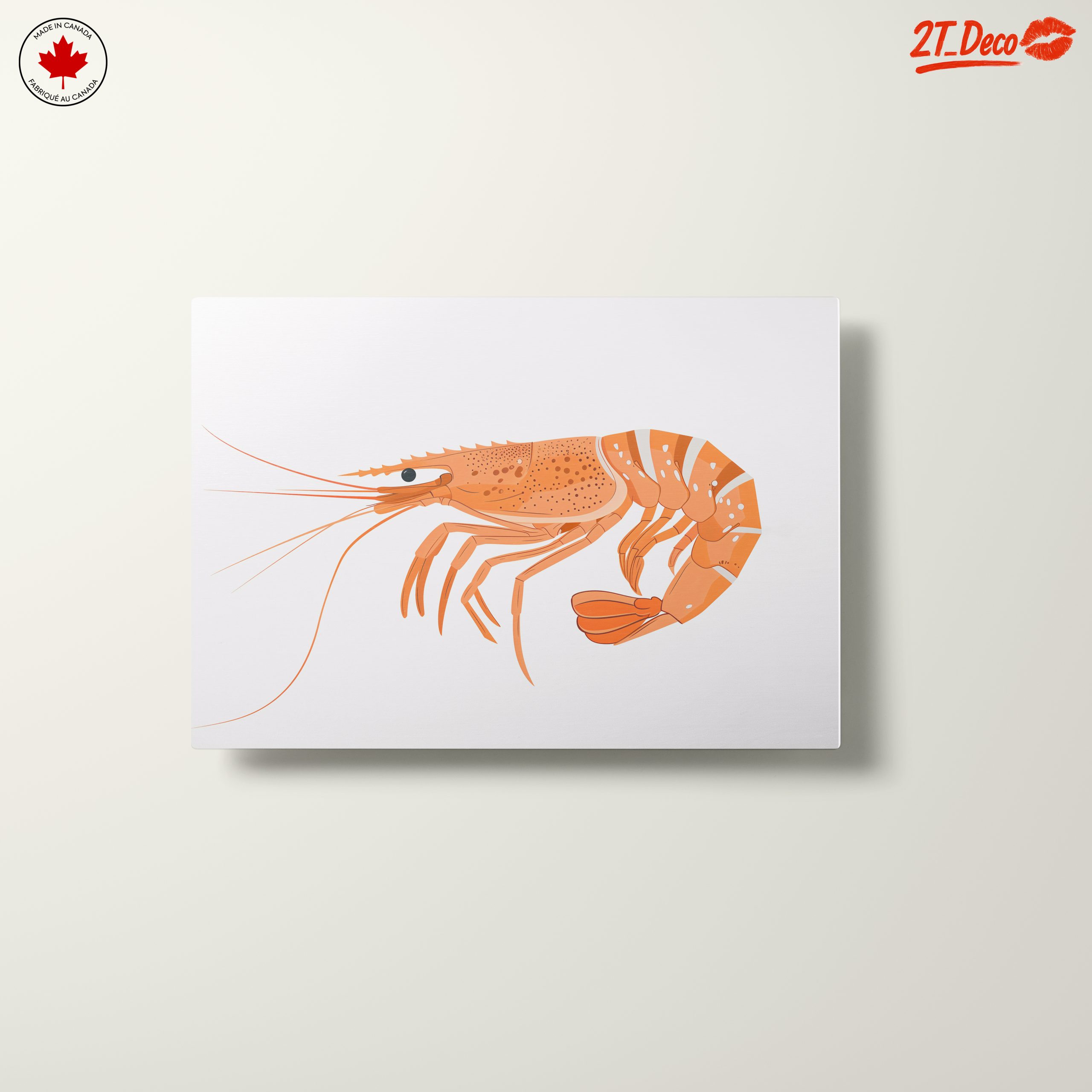 Vibrant Seafood Illustrations for Home Decor - Image 10