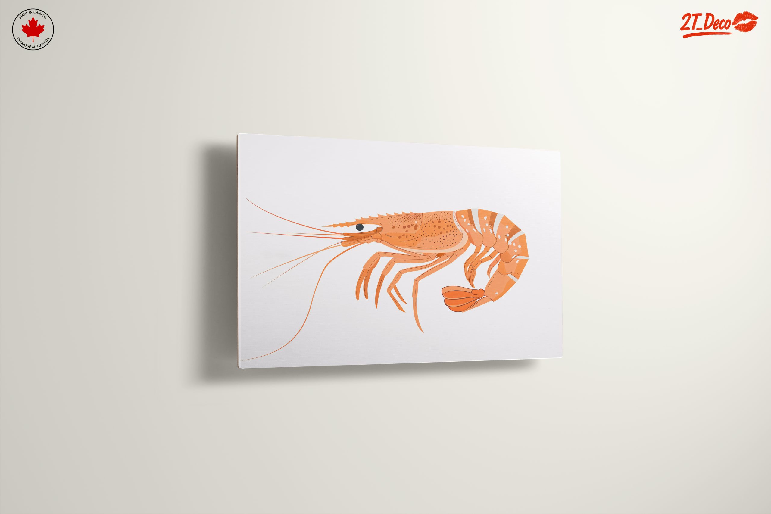 Vibrant Seafood Illustrations for Home Decor - Image 13