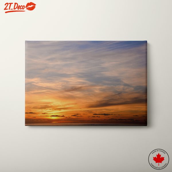 Serene Sunset Landscape Art