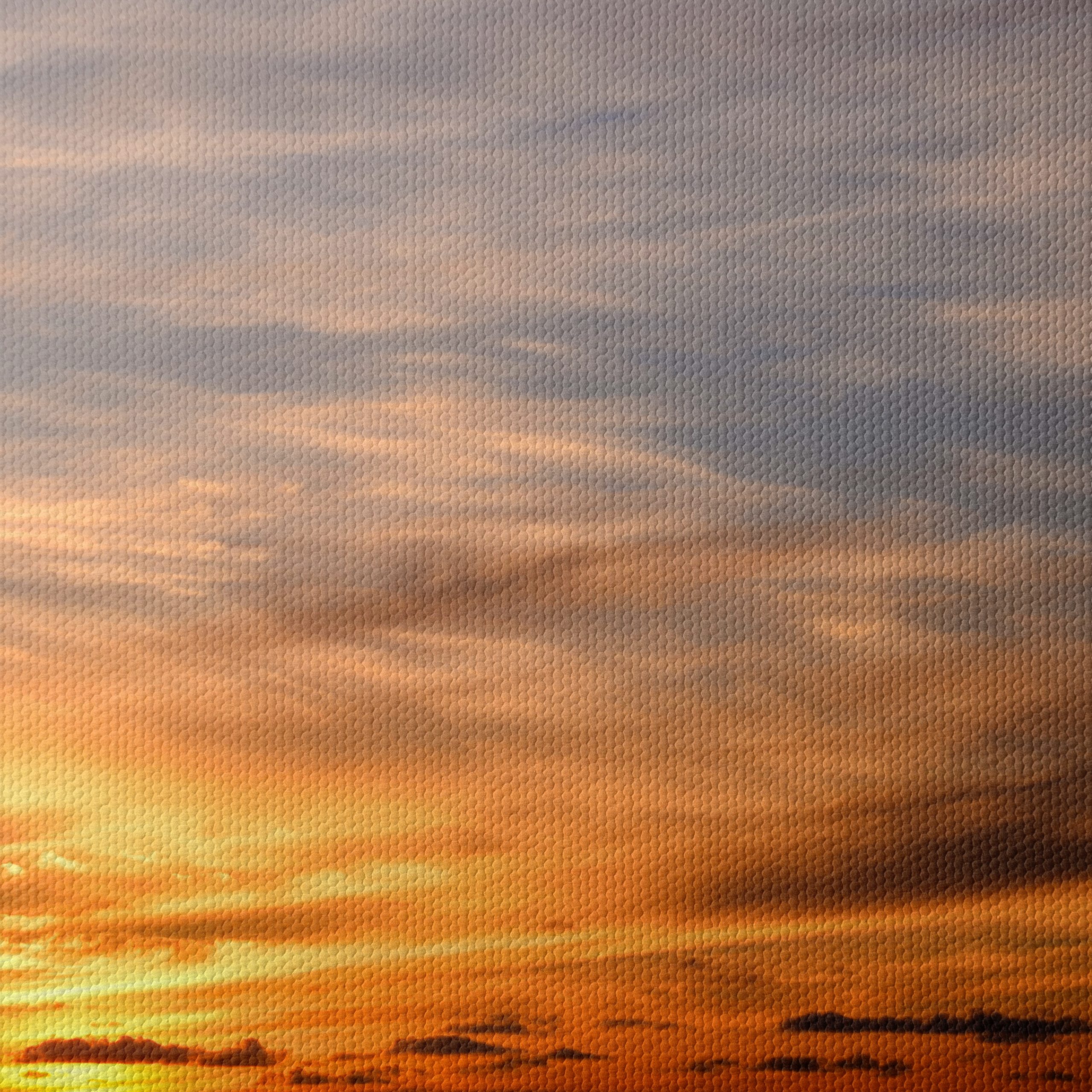Serene Sunset Landscape Art - Image 4