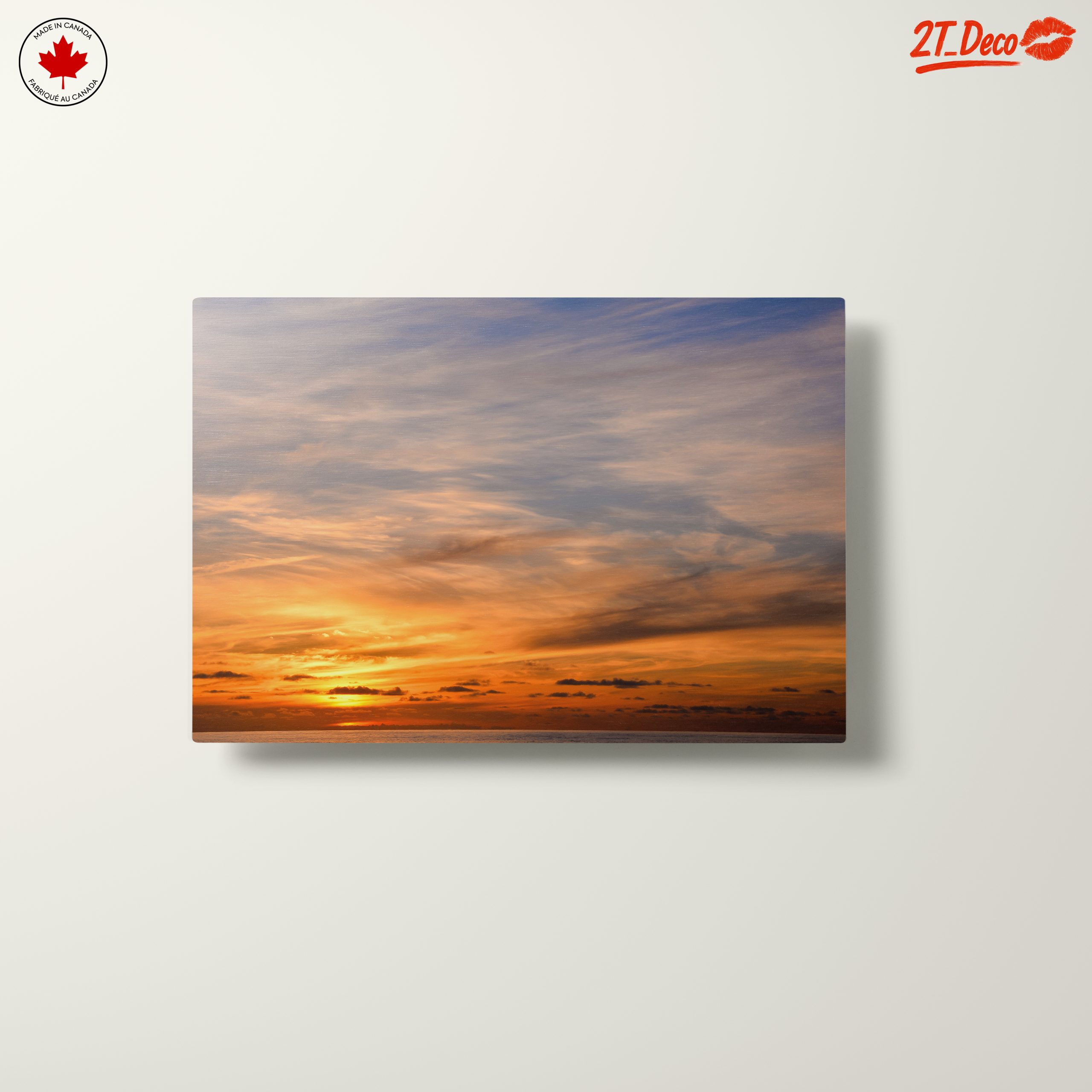 Serene Sunset Landscape Art - Image 10