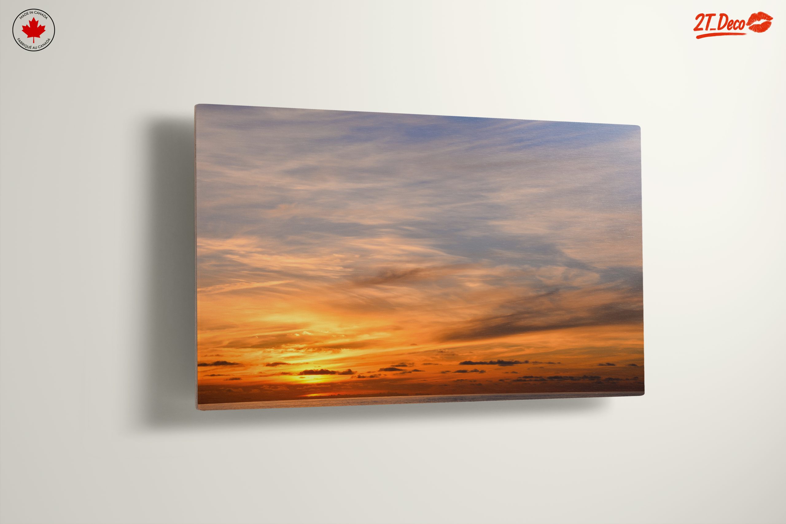 Serene Sunset Landscape Art - Image 13