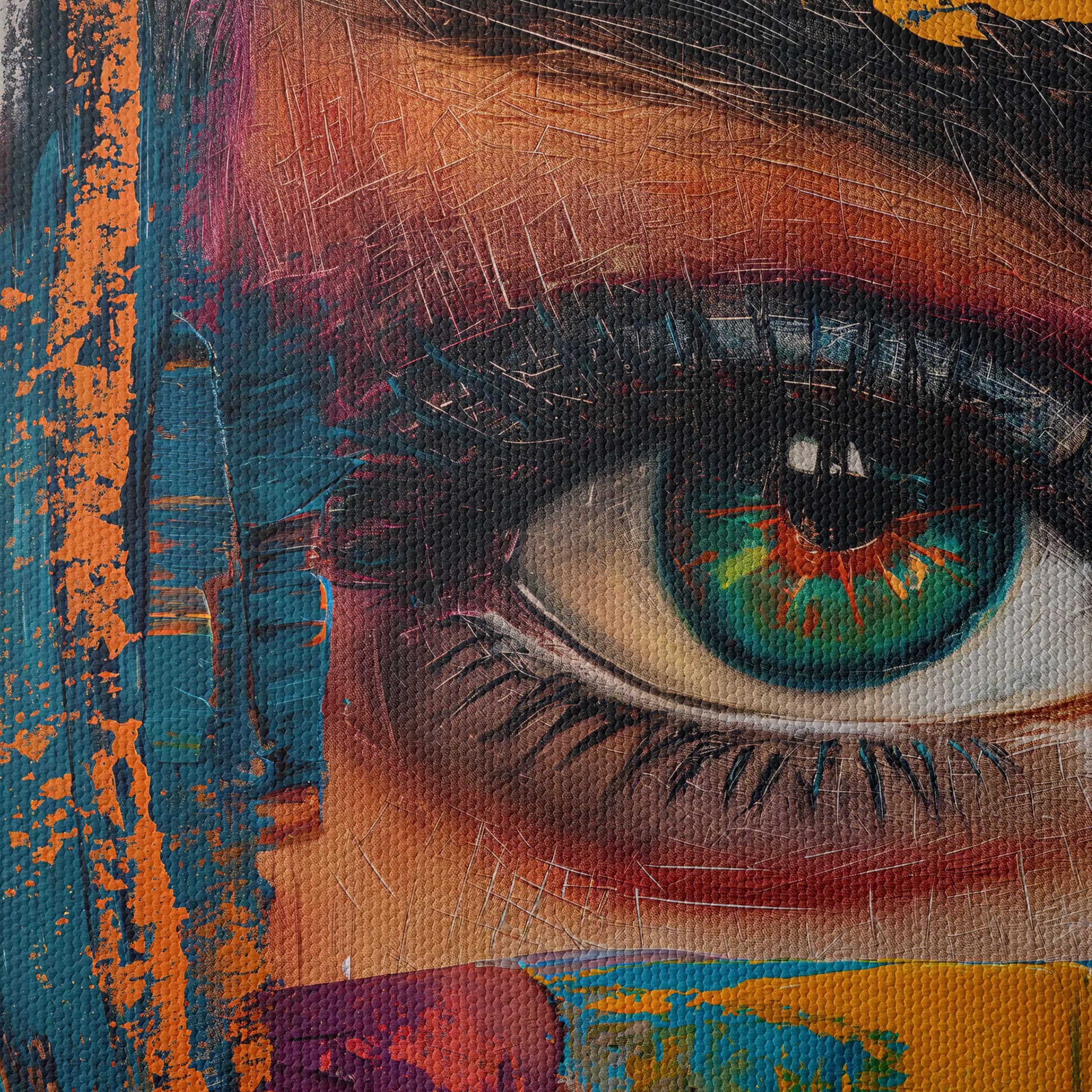 Vibrant Abstract Eye Art 2 - Image 4