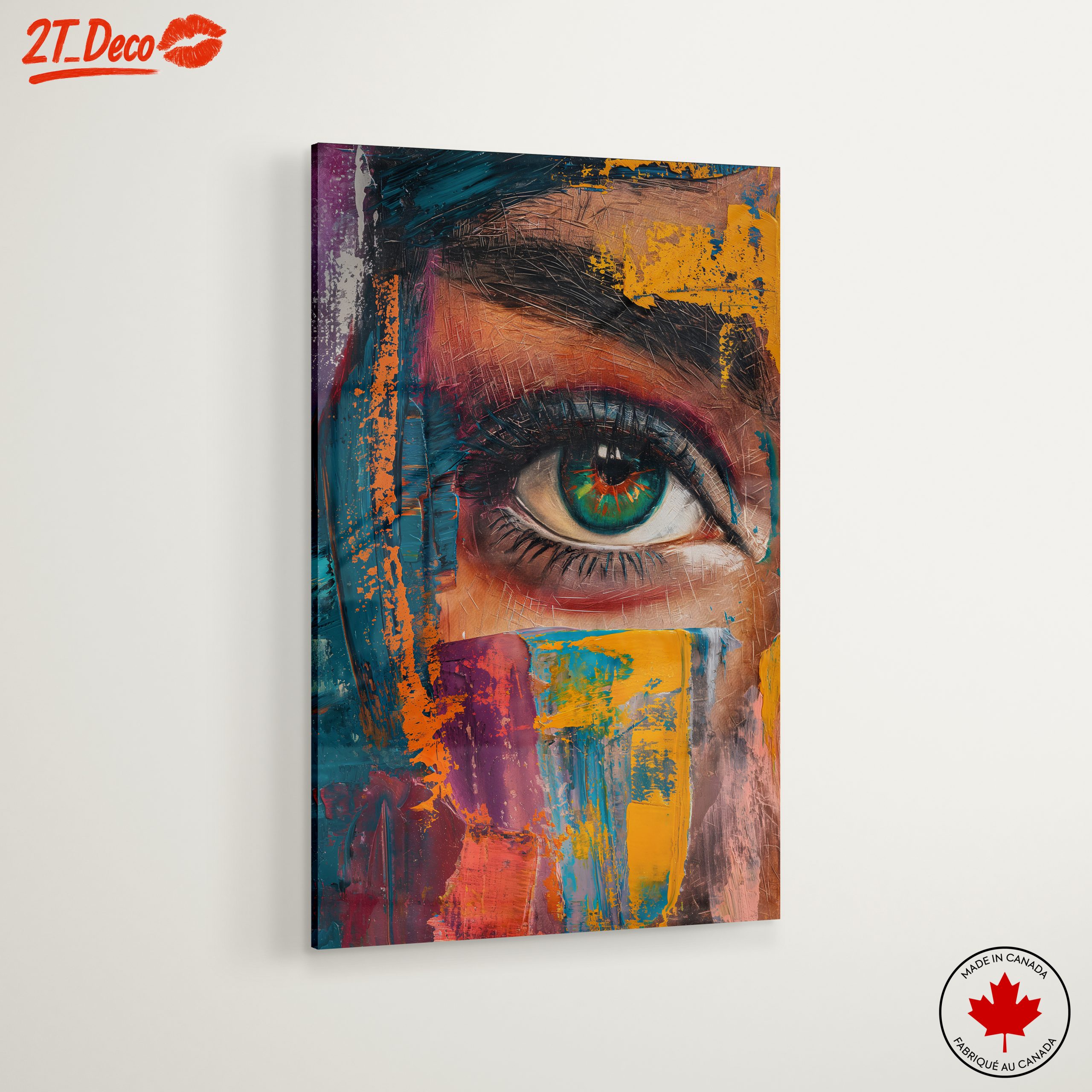 Vibrant Abstract Eye Art 2 - Image 6