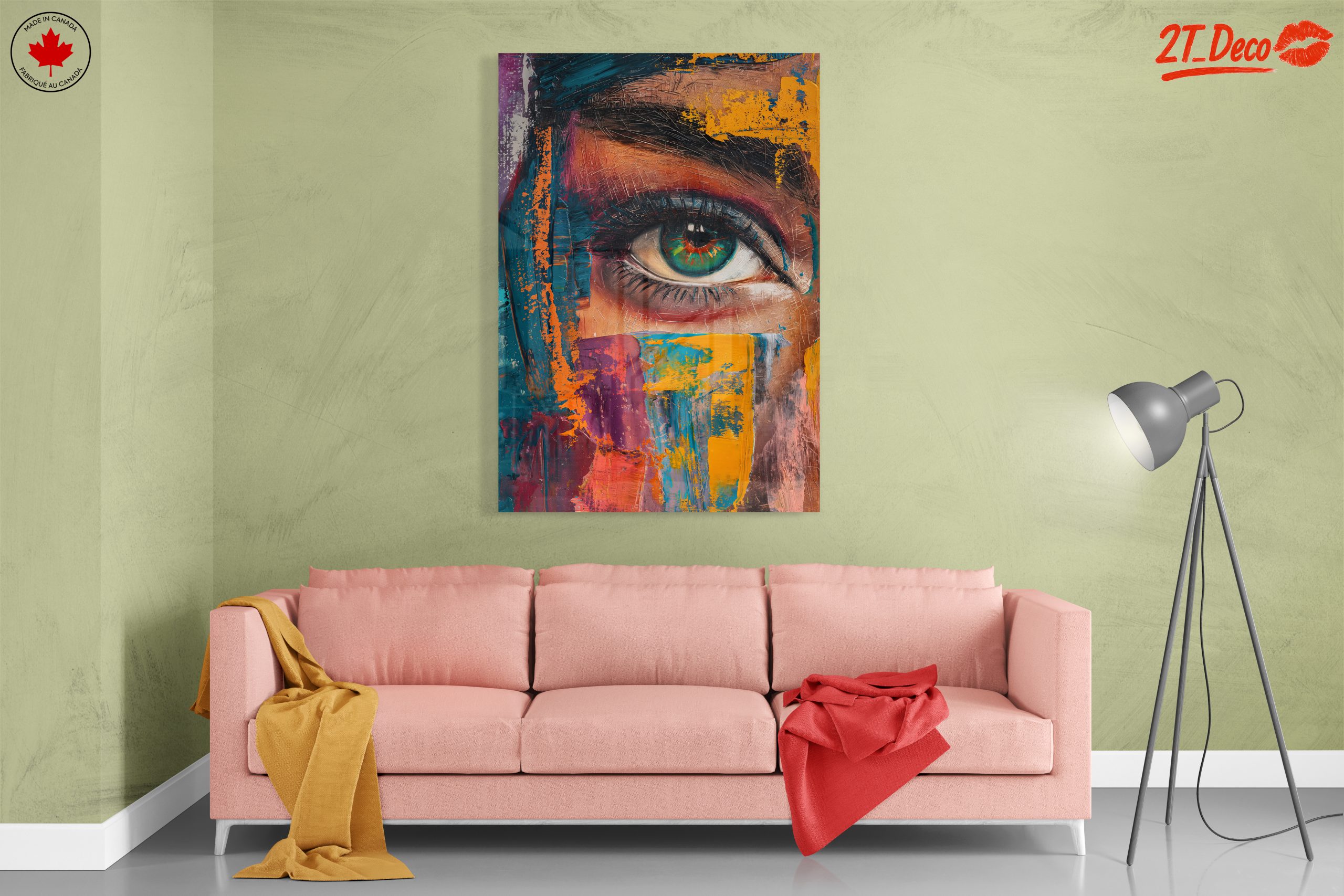 Vibrant Abstract Eye Art 2 - Image 7
