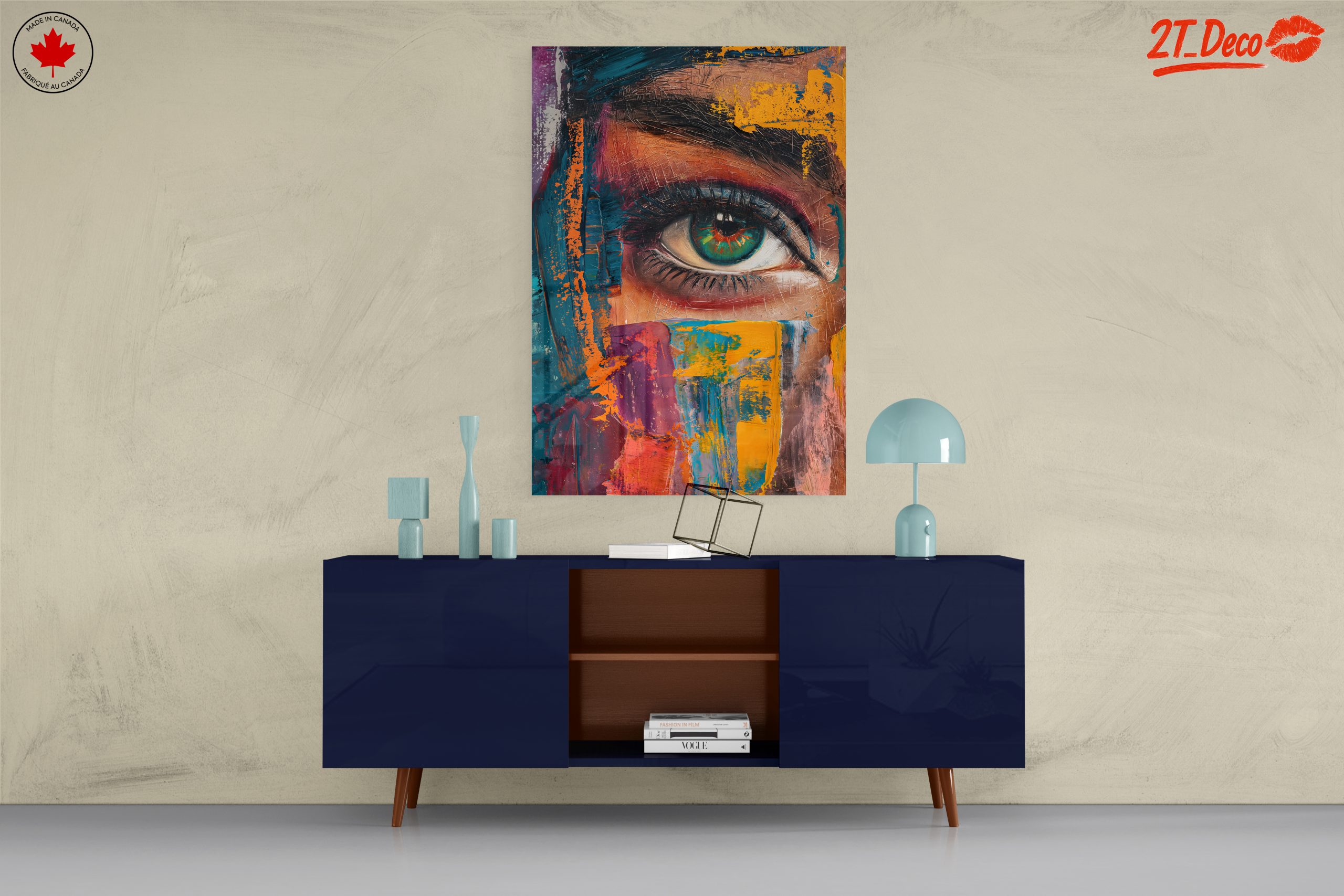 Vibrant Abstract Eye Art 2 - Image 8