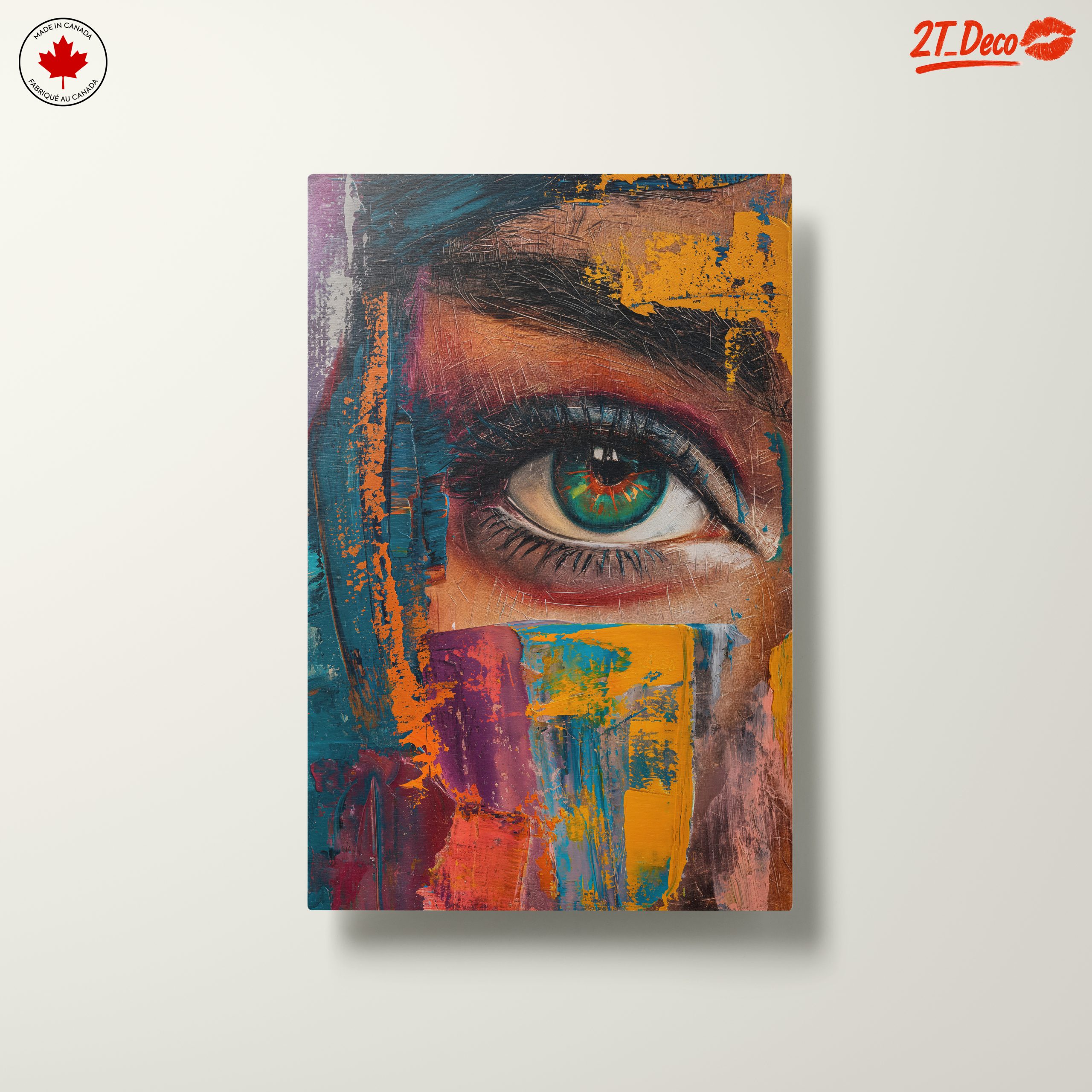 Vibrant Abstract Eye Art 2 - Image 10