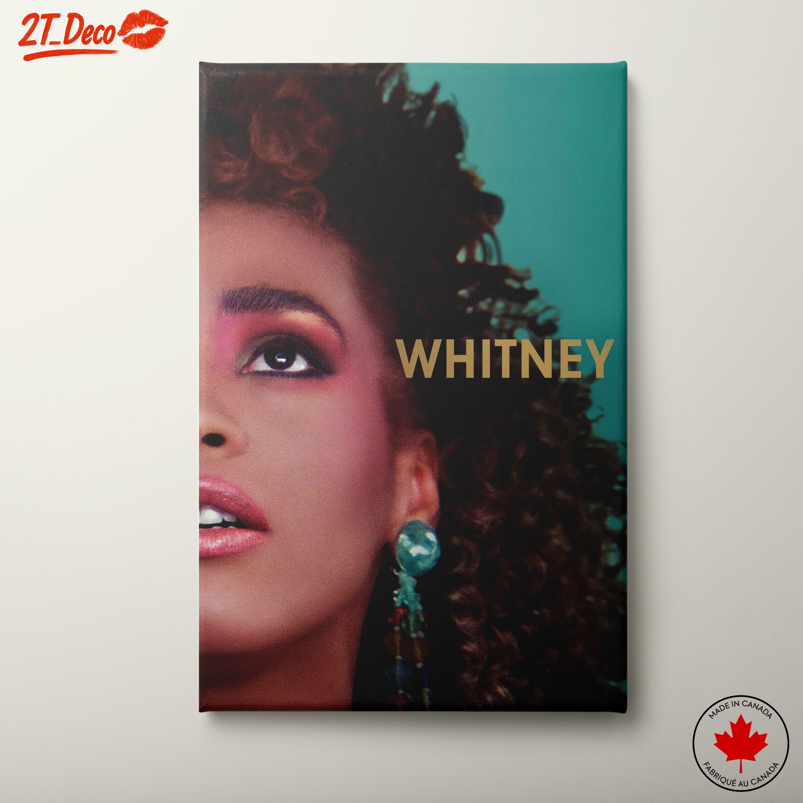 Stylized Portrait of Whitney Music Artist