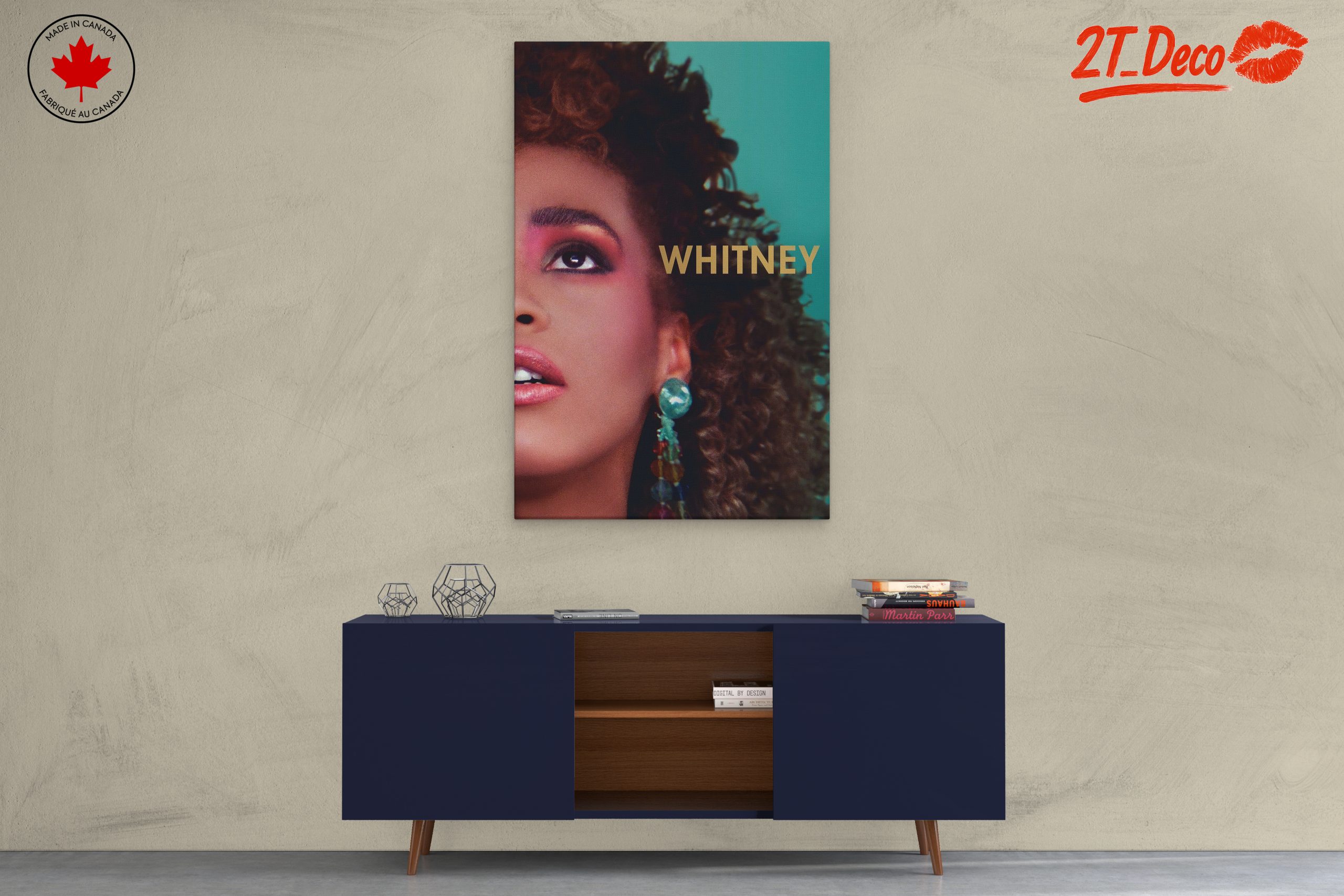 Stylized Portrait of Whitney Music Artist - Image 3