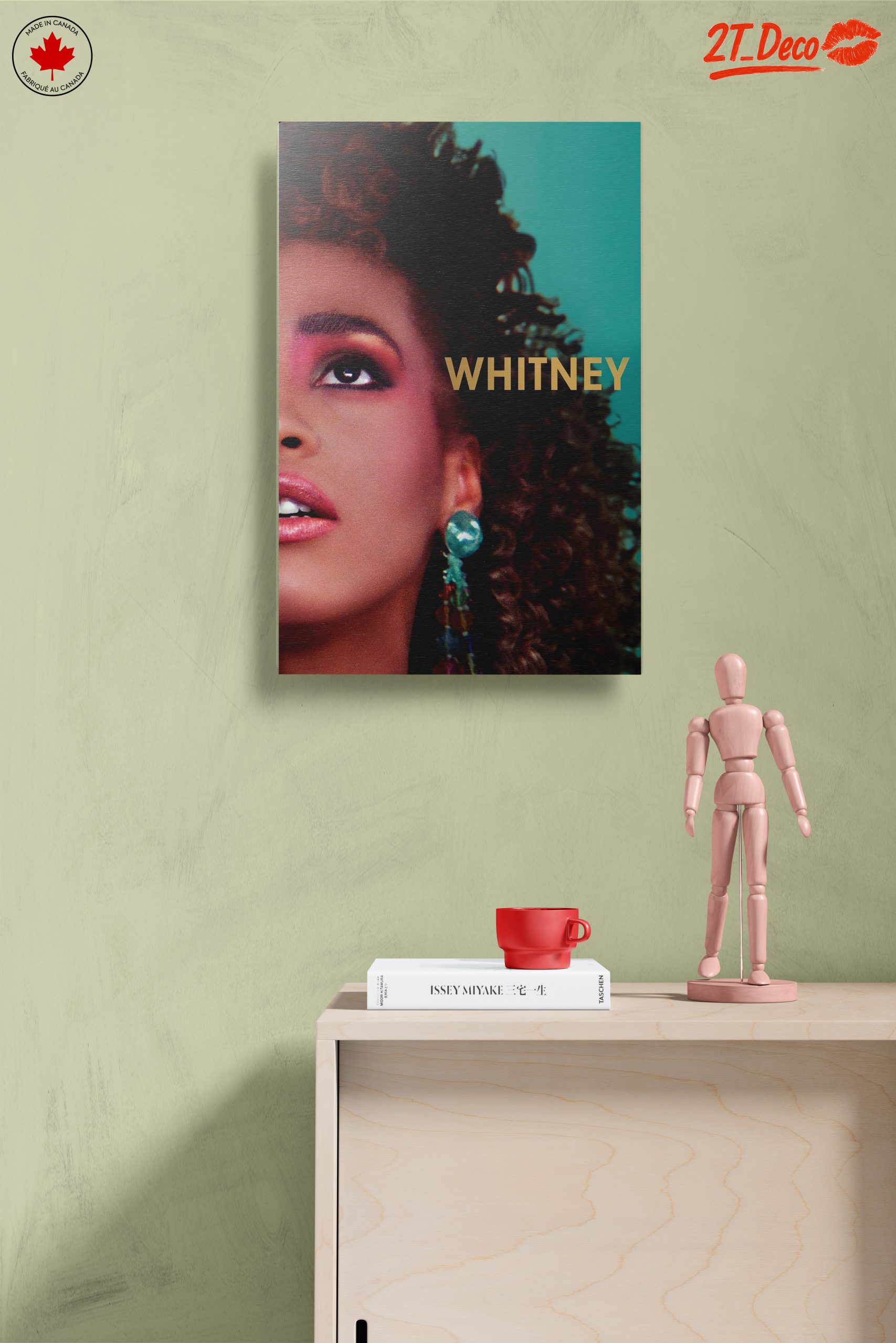 Stylized Portrait of Whitney Music Artist - Image 14