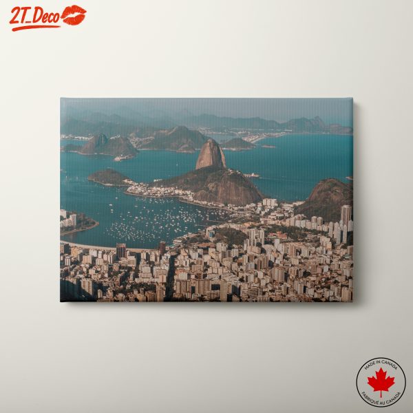 Stunning Aerial View of Rio de Janeiro