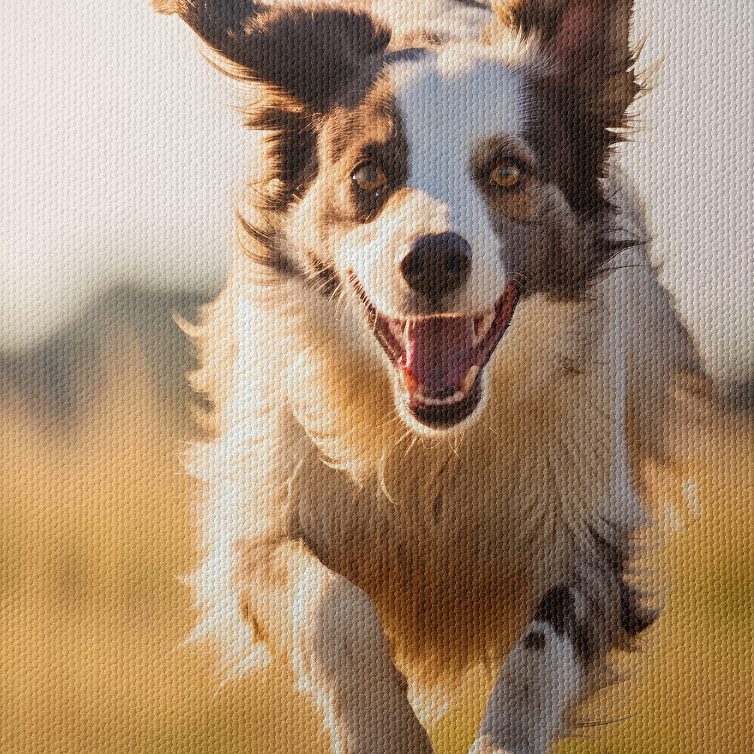 Playful Dog Running in Nature - Image 4