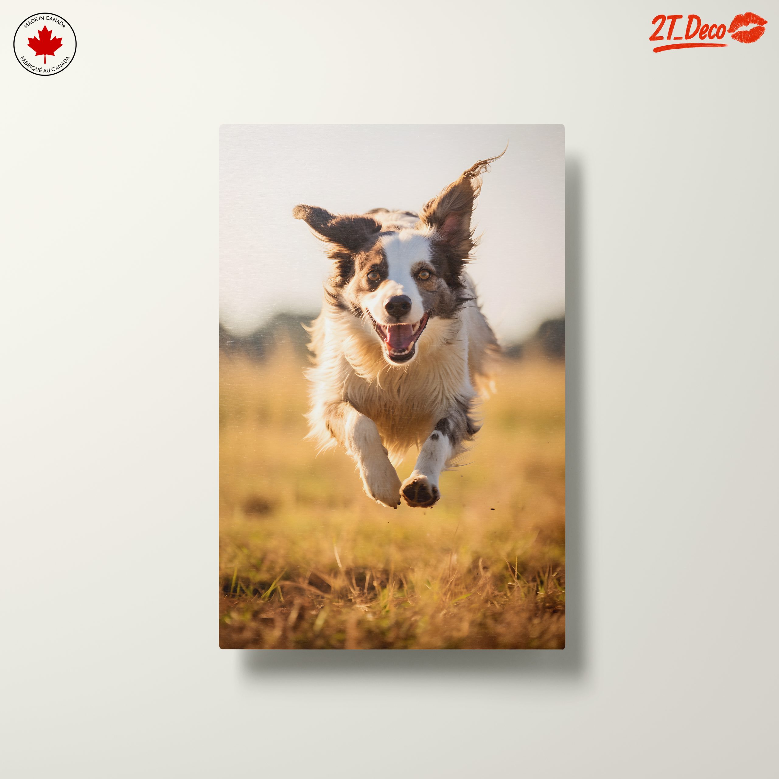 Playful Dog Running in Nature - Image 10