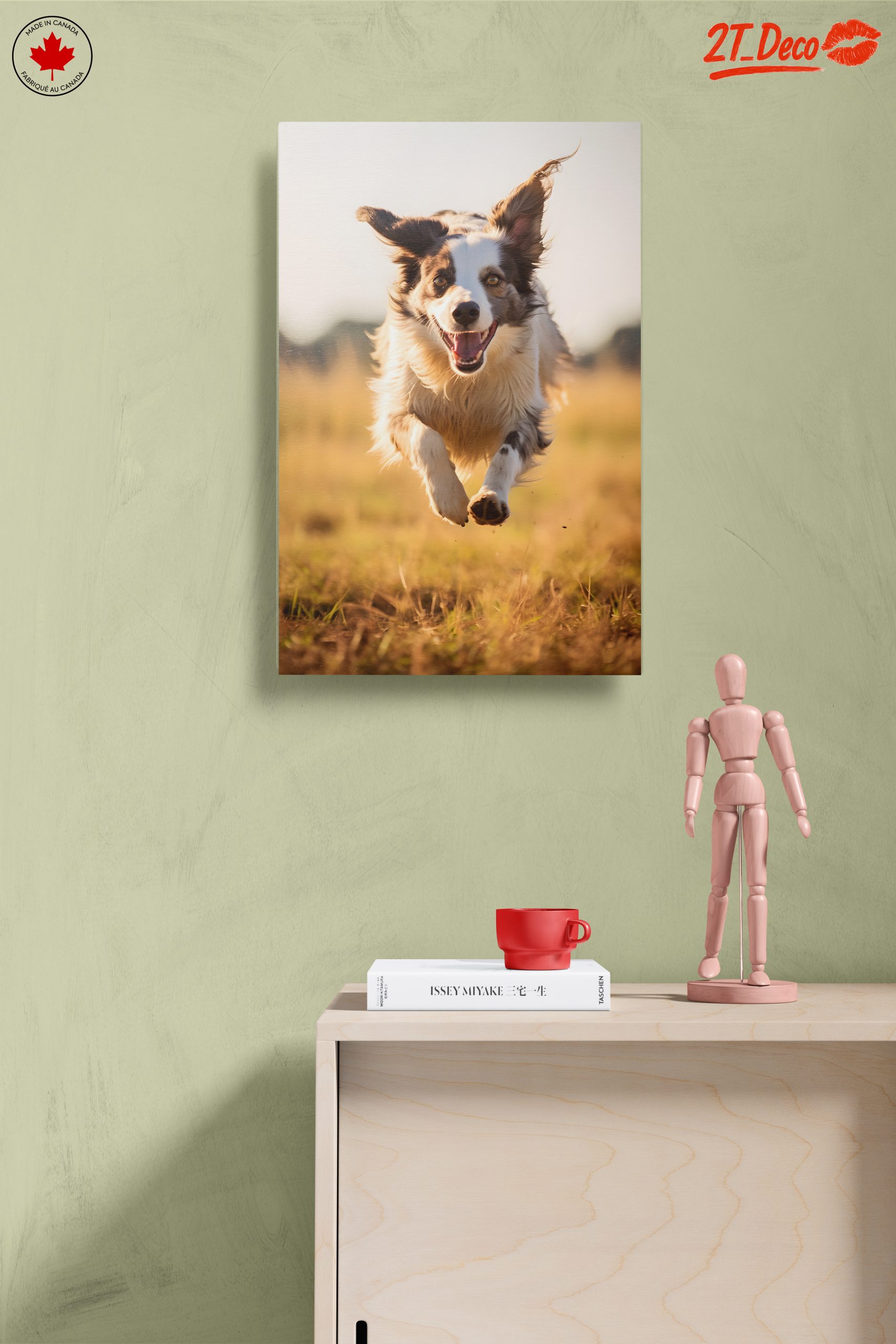 Playful Dog Running in Nature - Image 14