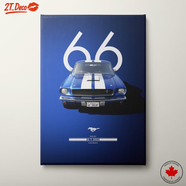 1966 Shelby G.T. 350 Classic Car Art