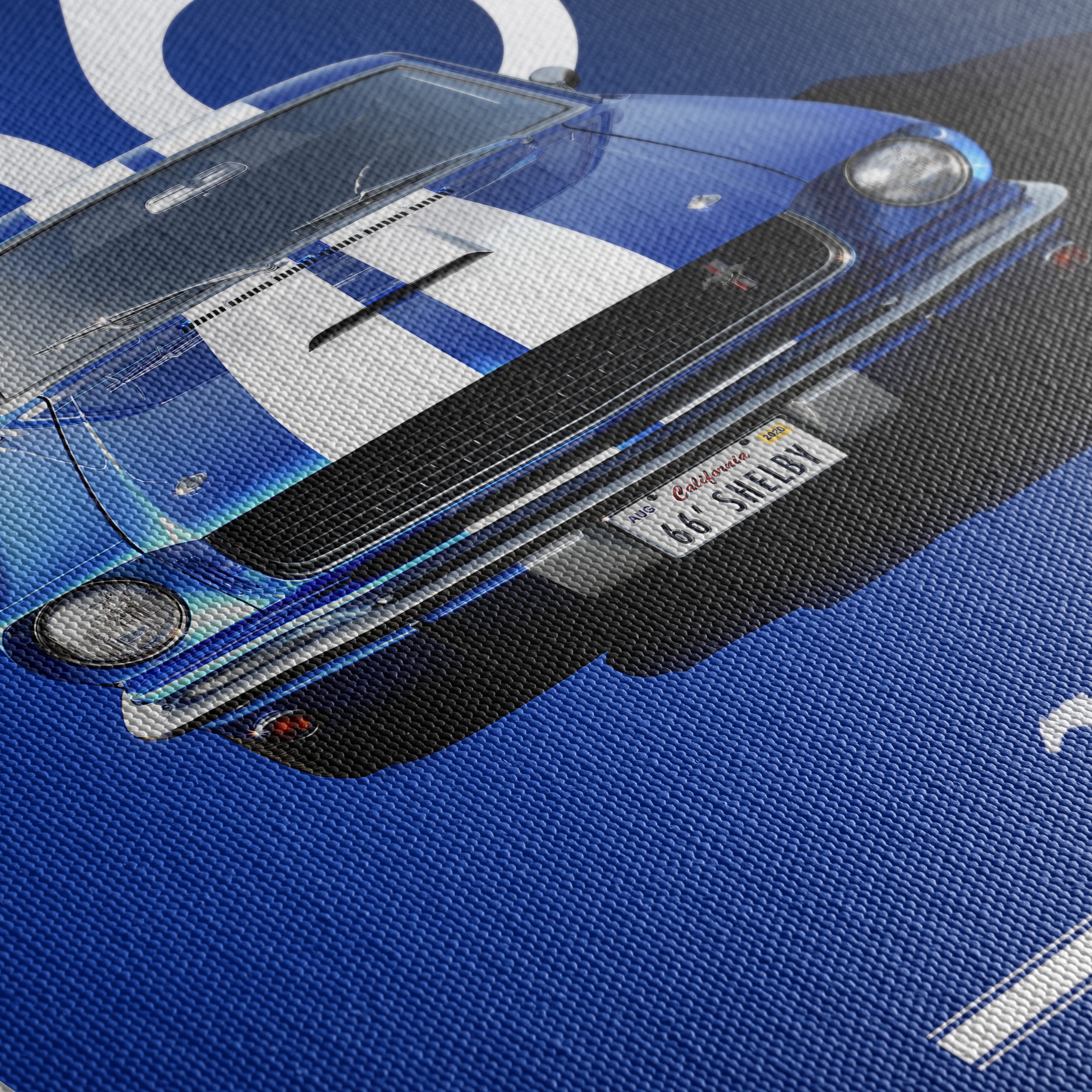 1966 Shelby G.T. 350 Classic Car Art - Image 5