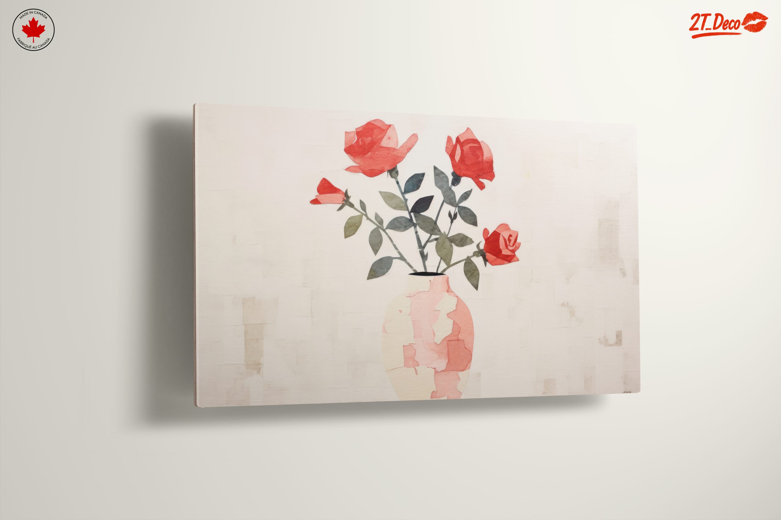 Stylized Rose Bouquet in Vase - Image 13