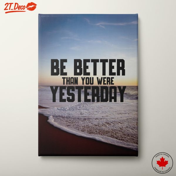 Inspirational Beach Quote Art