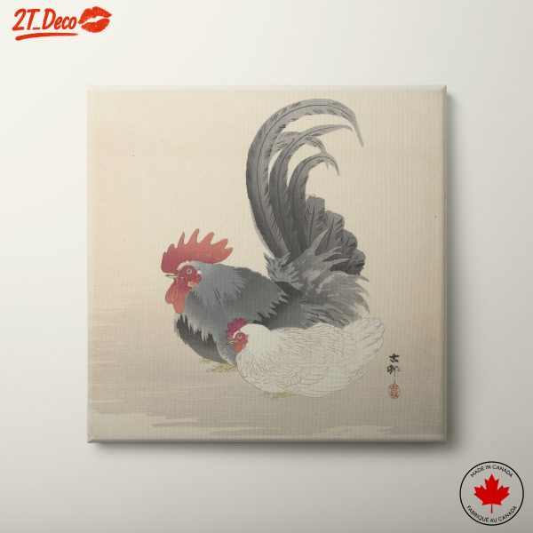 Artistic Representation of Chickens