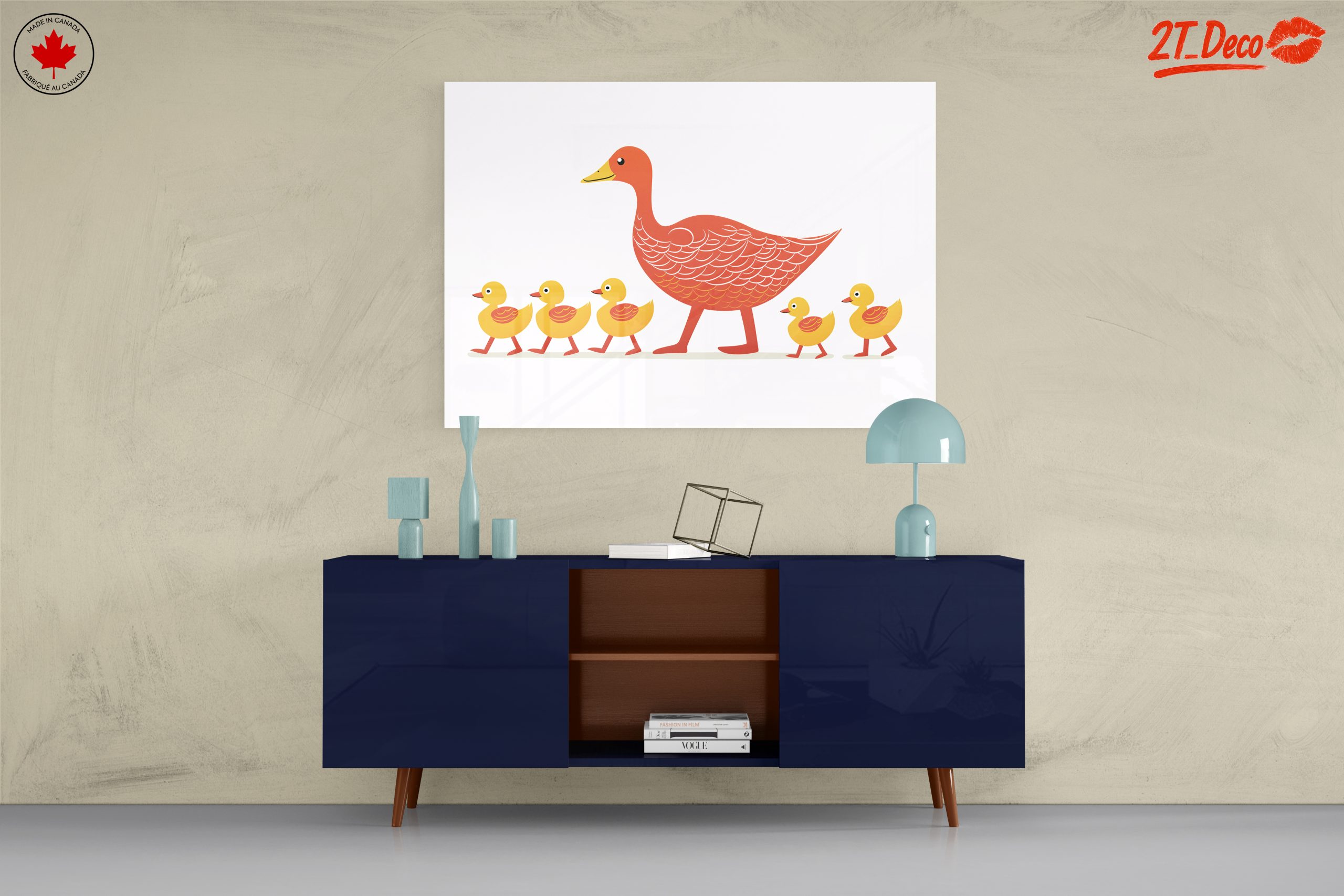 Adorable Mother Duck with Ducklings - Image 8