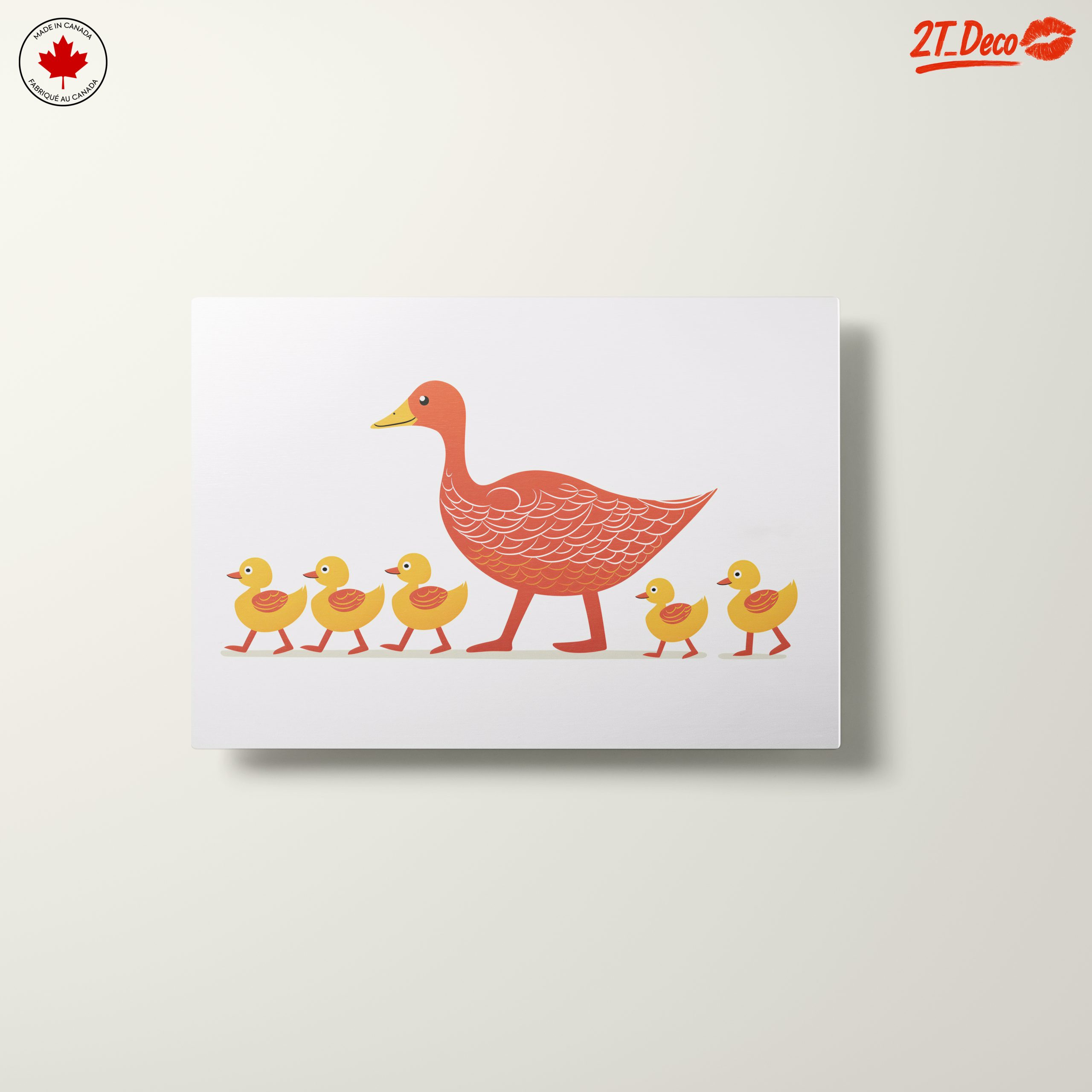 Adorable Mother Duck with Ducklings - Image 10