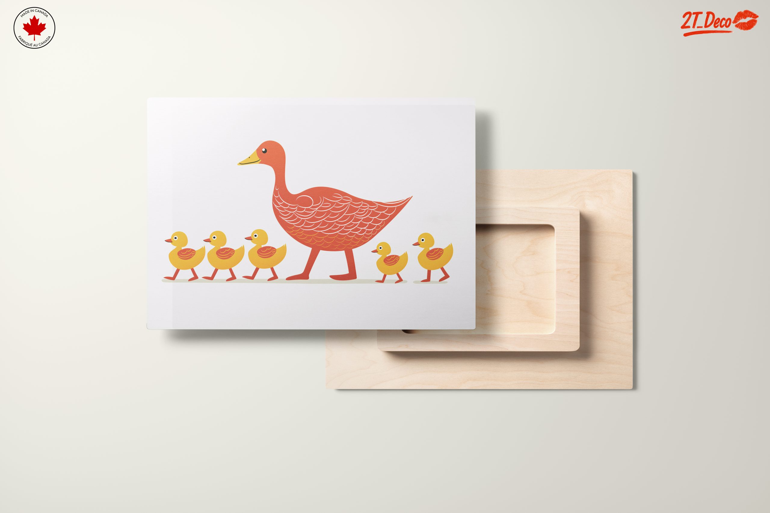 Adorable Mother Duck with Ducklings - Image 11