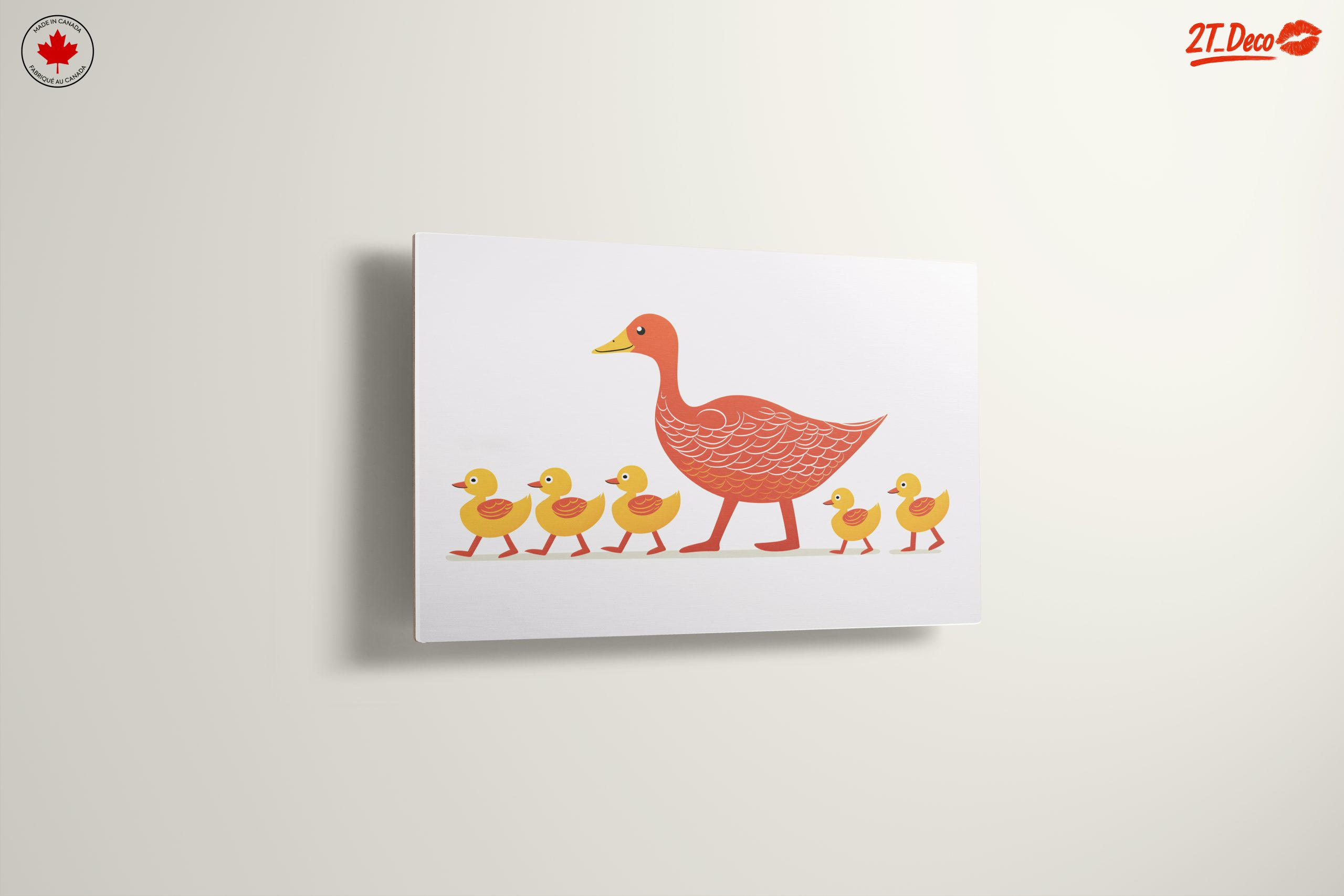 Adorable Mother Duck with Ducklings - Image 13