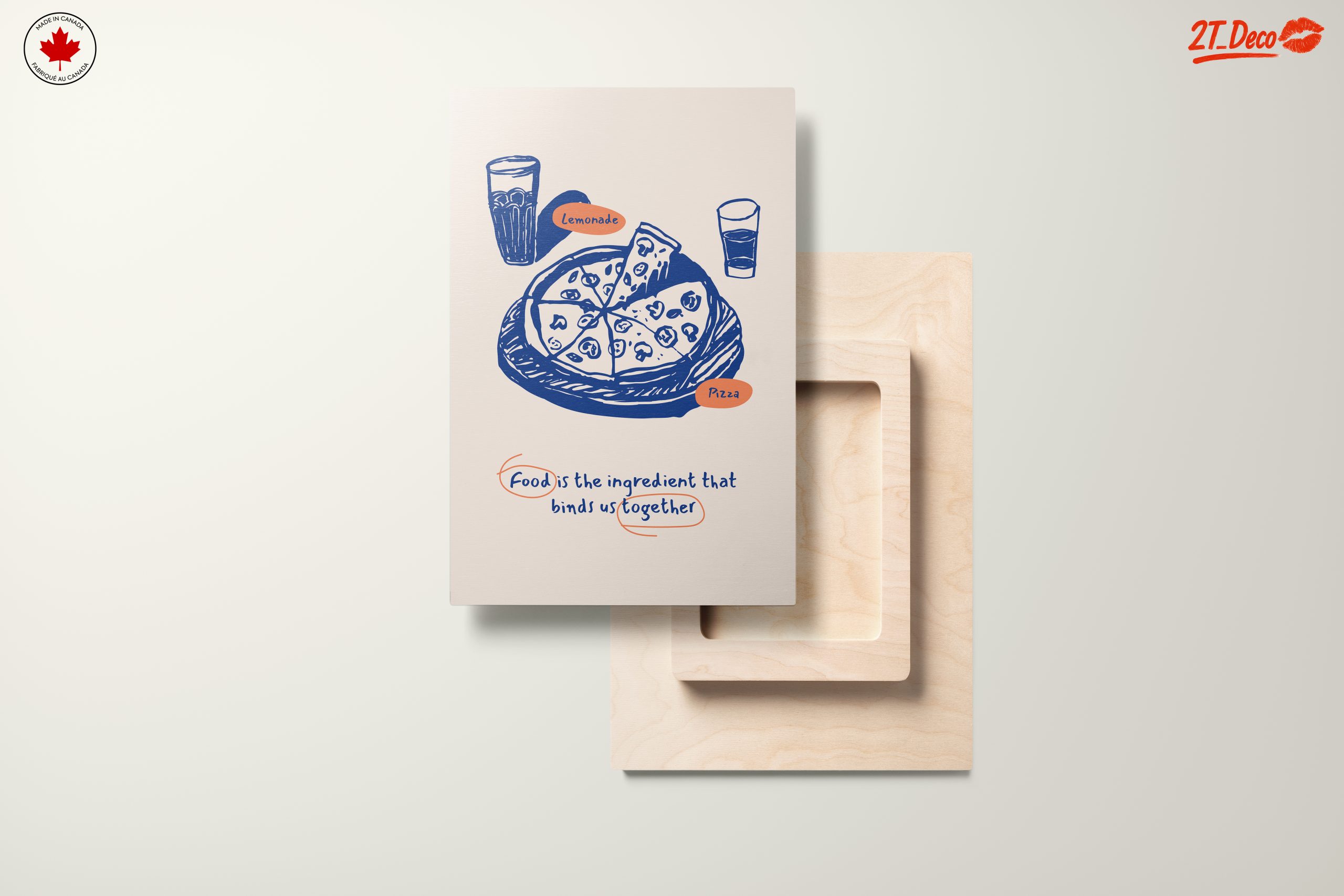 Playful Abstract Food Illustration - Image 11