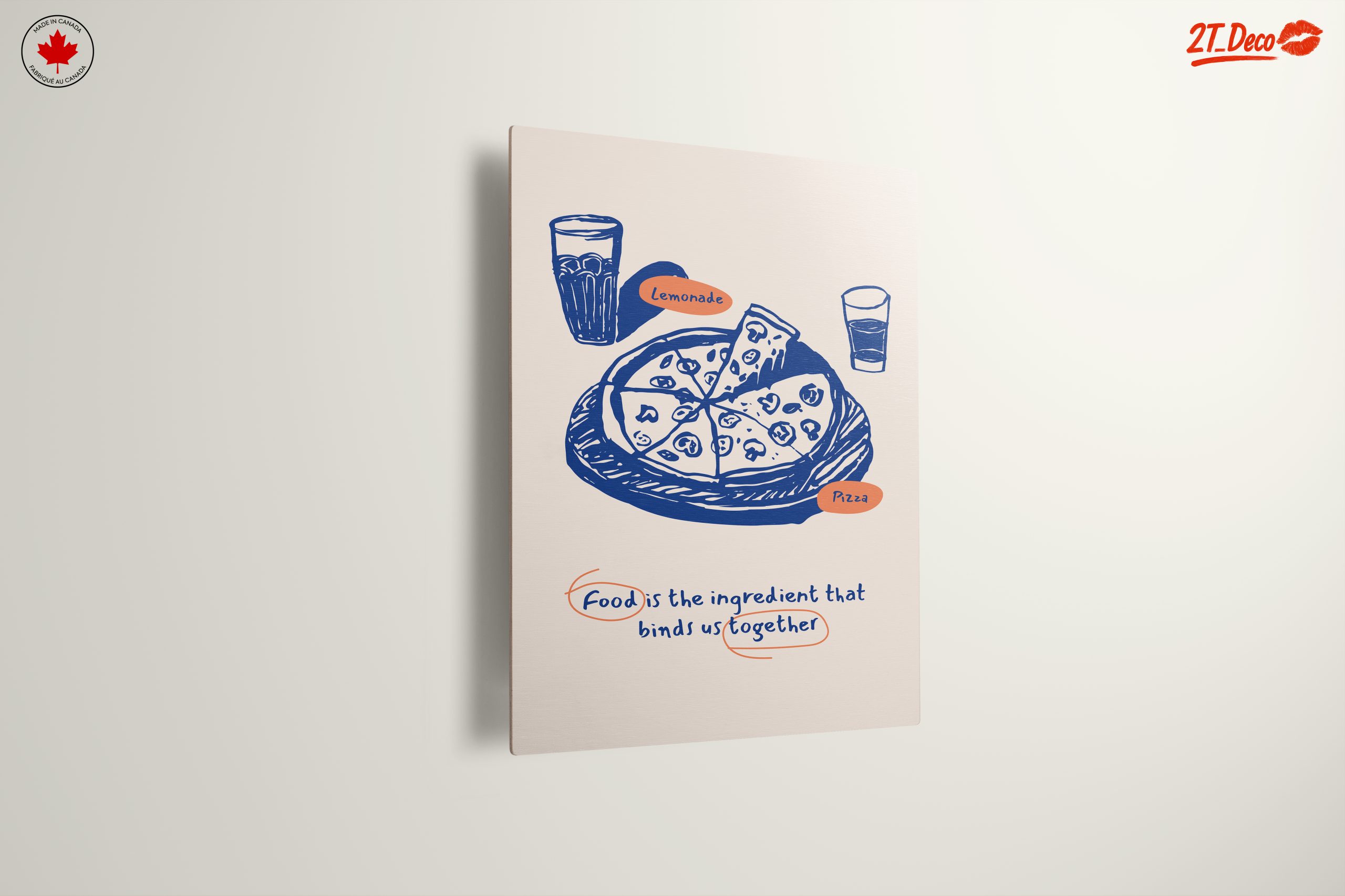 Playful Abstract Food Illustration - Image 13