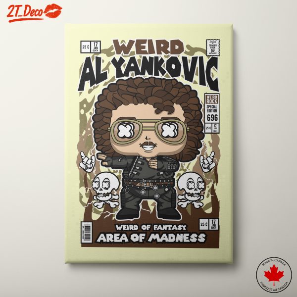 Weird Al Yankovic Character Illustration
