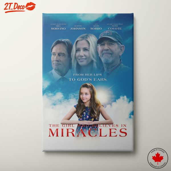 The Girl Who Believes in Miracles Inspirational Movie Art