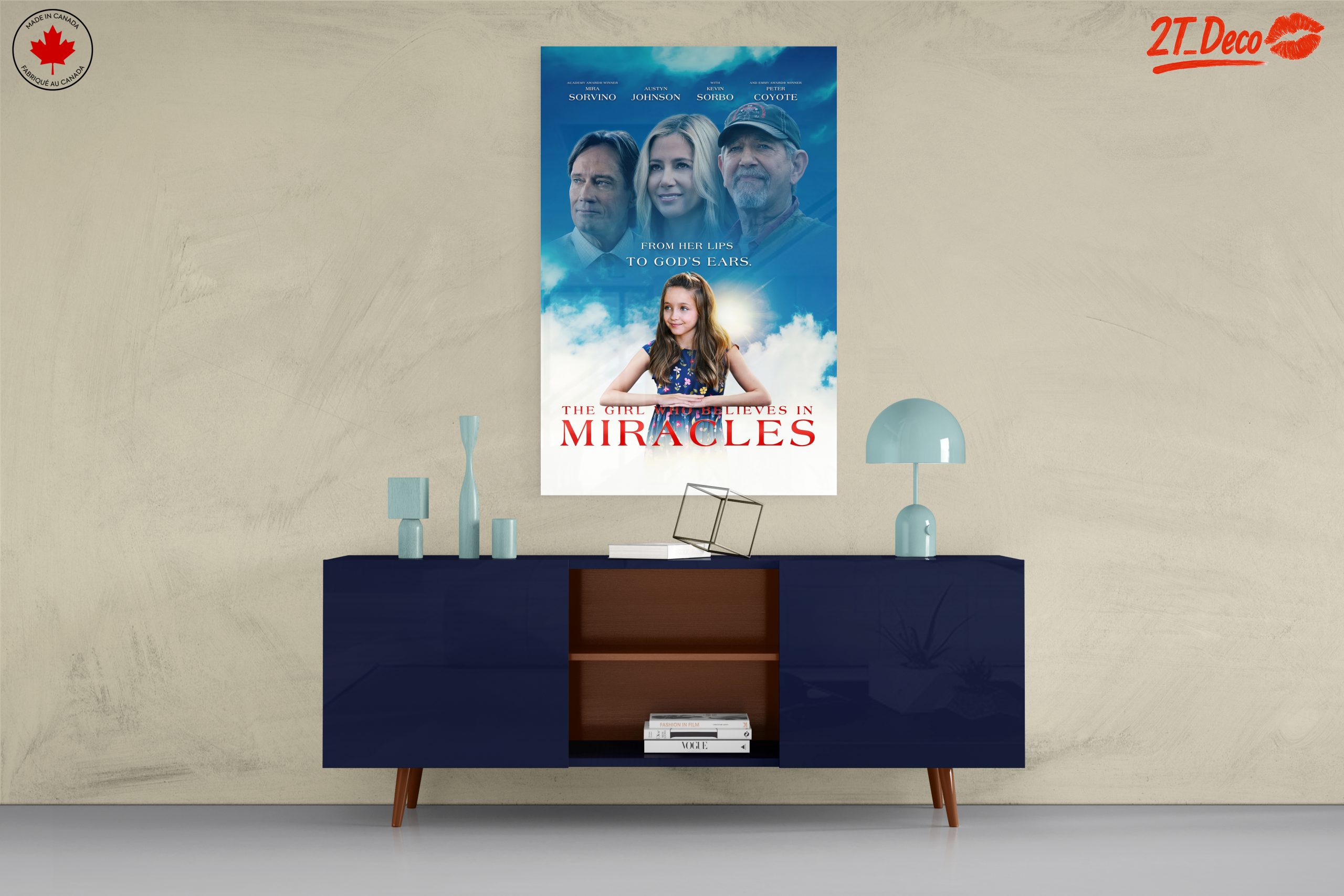 The Girl Who Believes in Miracles Inspirational Movie Art - Image 8
