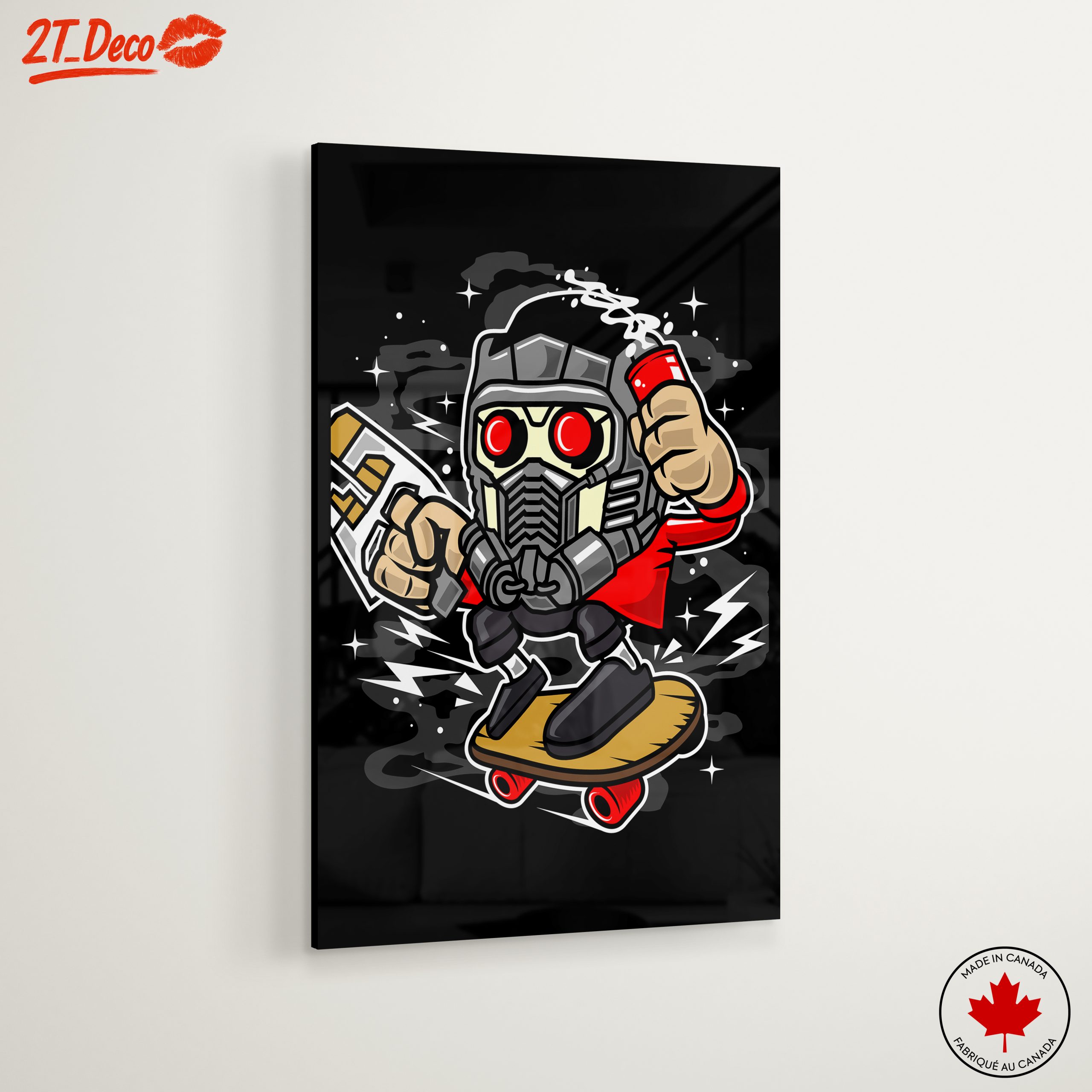Dynamic Superhero Character on Skateboard - Image 6