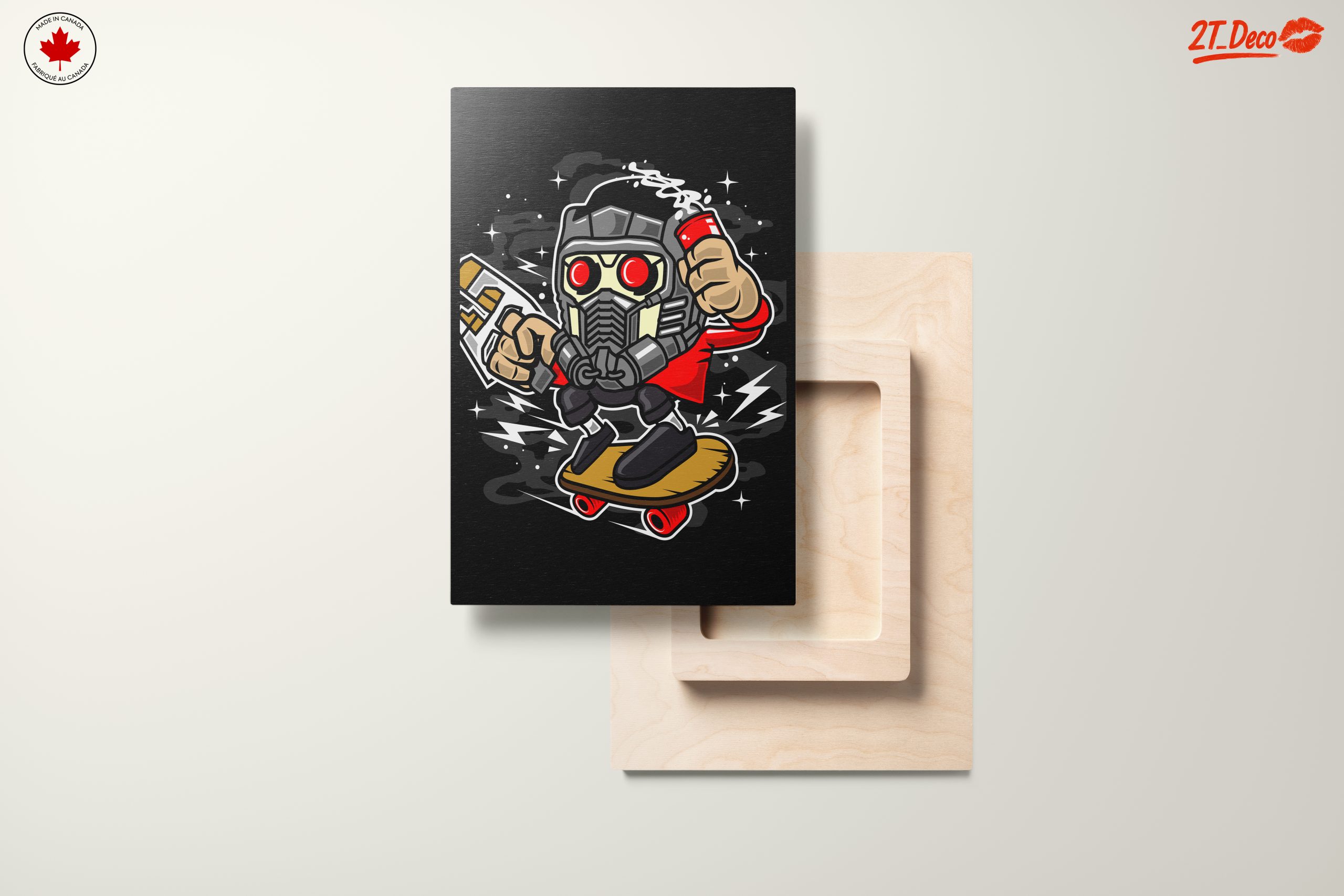 Dynamic Superhero Character on Skateboard - Image 11
