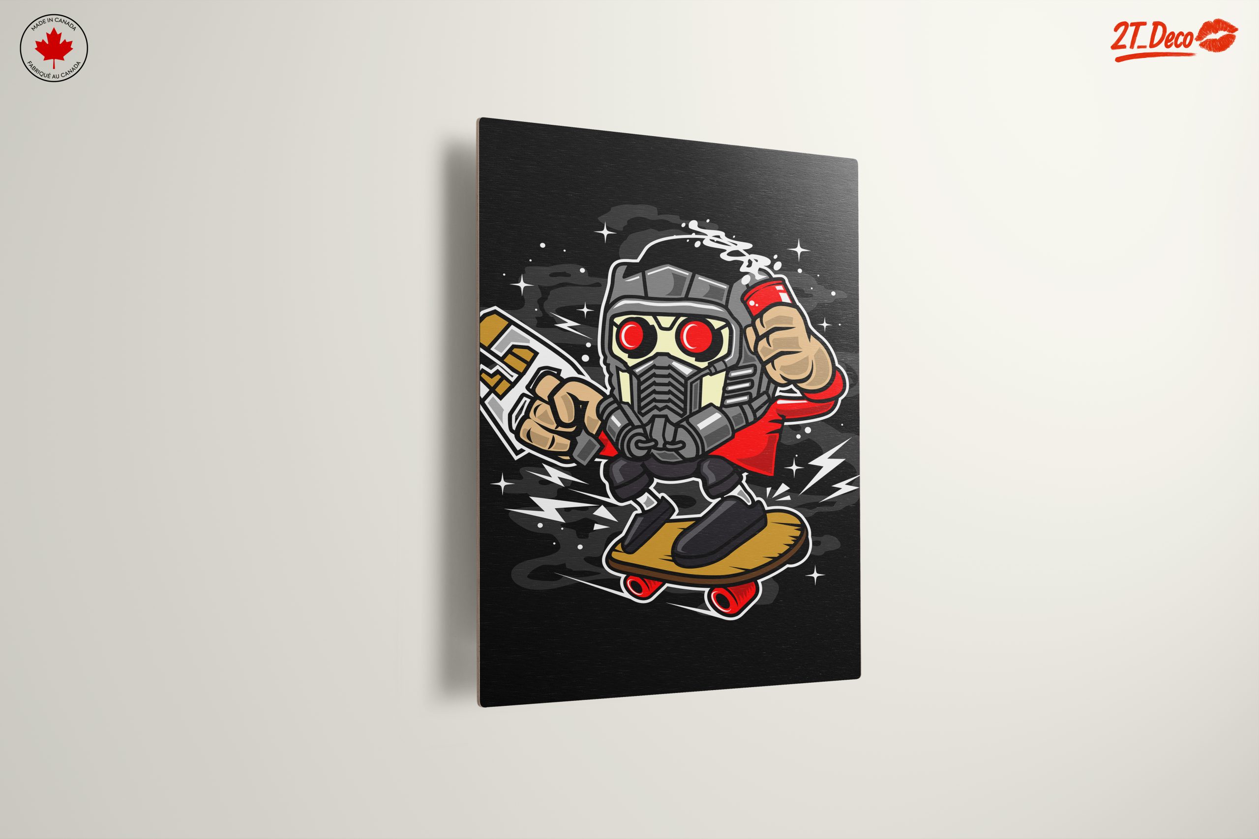Dynamic Superhero Character on Skateboard - Image 13