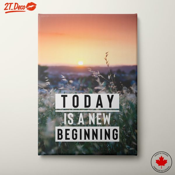 Inspirational Art Piece with Motivational Message
