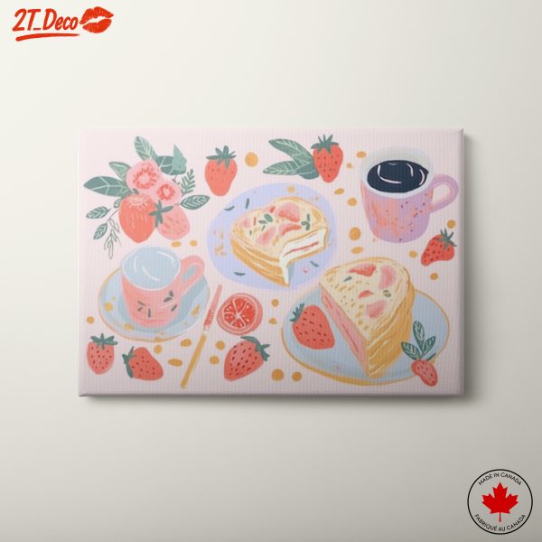 Colorful Abstract Food Still Life