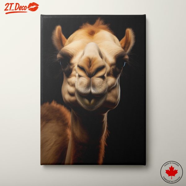 Majestic Camel Face Art