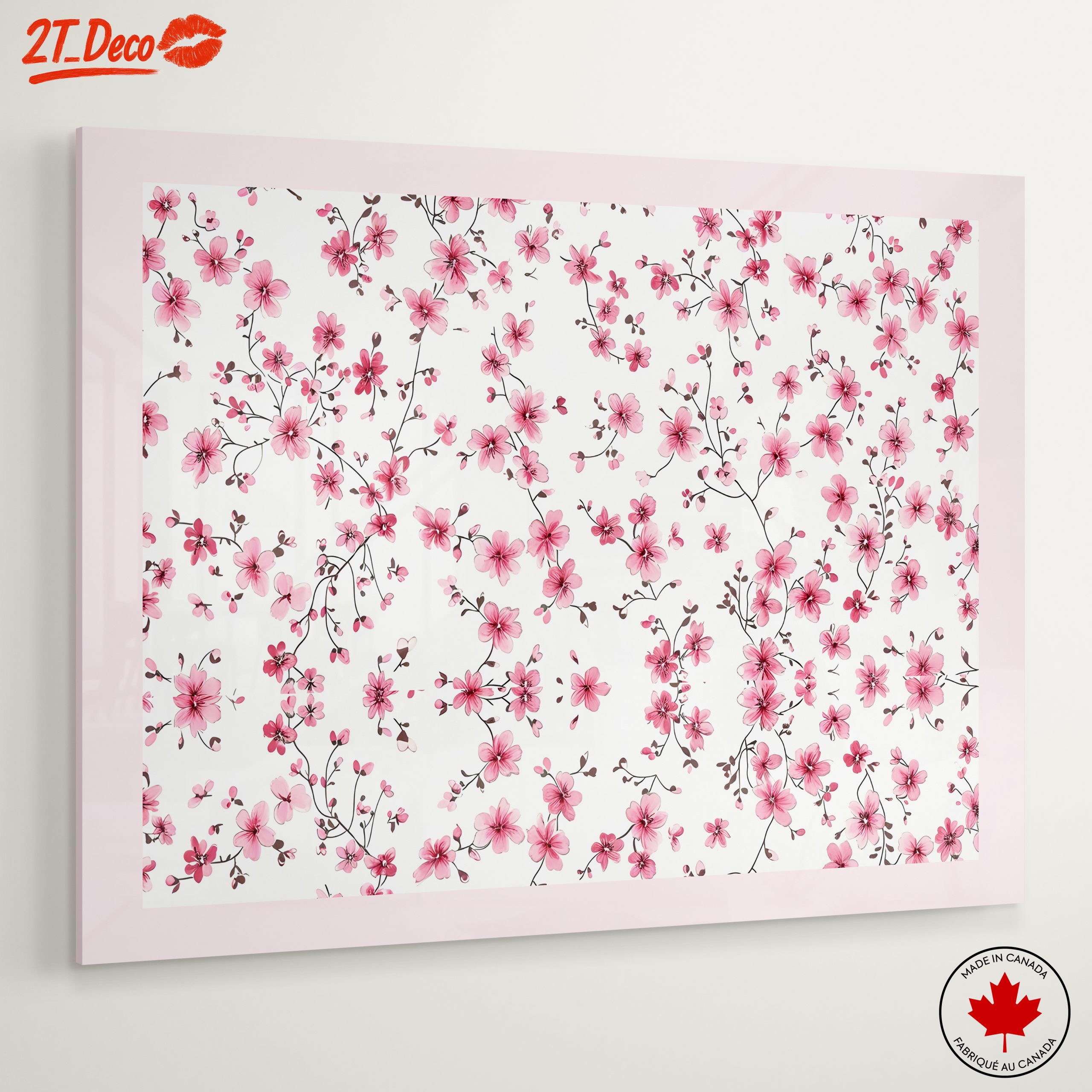 Delicate Floral Pattern Art - Image 6