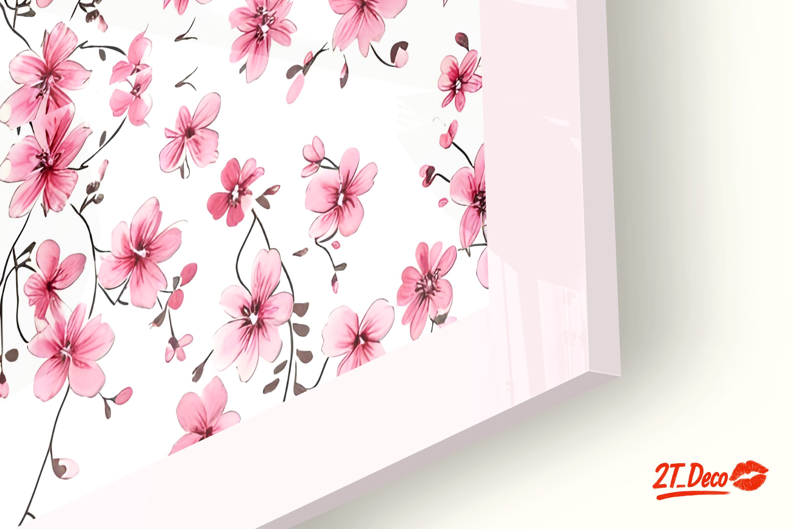 Delicate Floral Pattern Art - Image 9