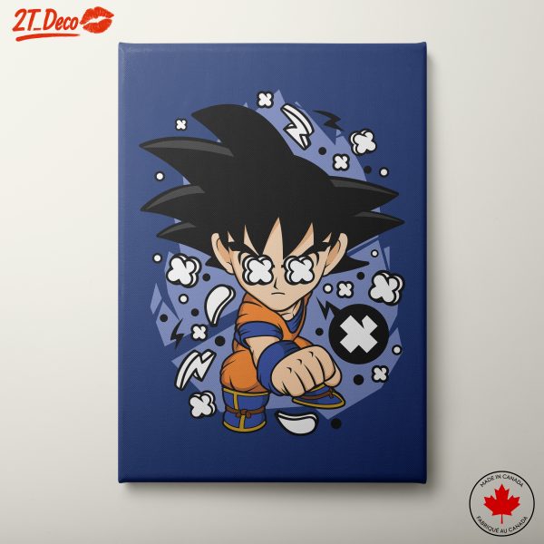 Dragon Ball Character Art Featuring Goku